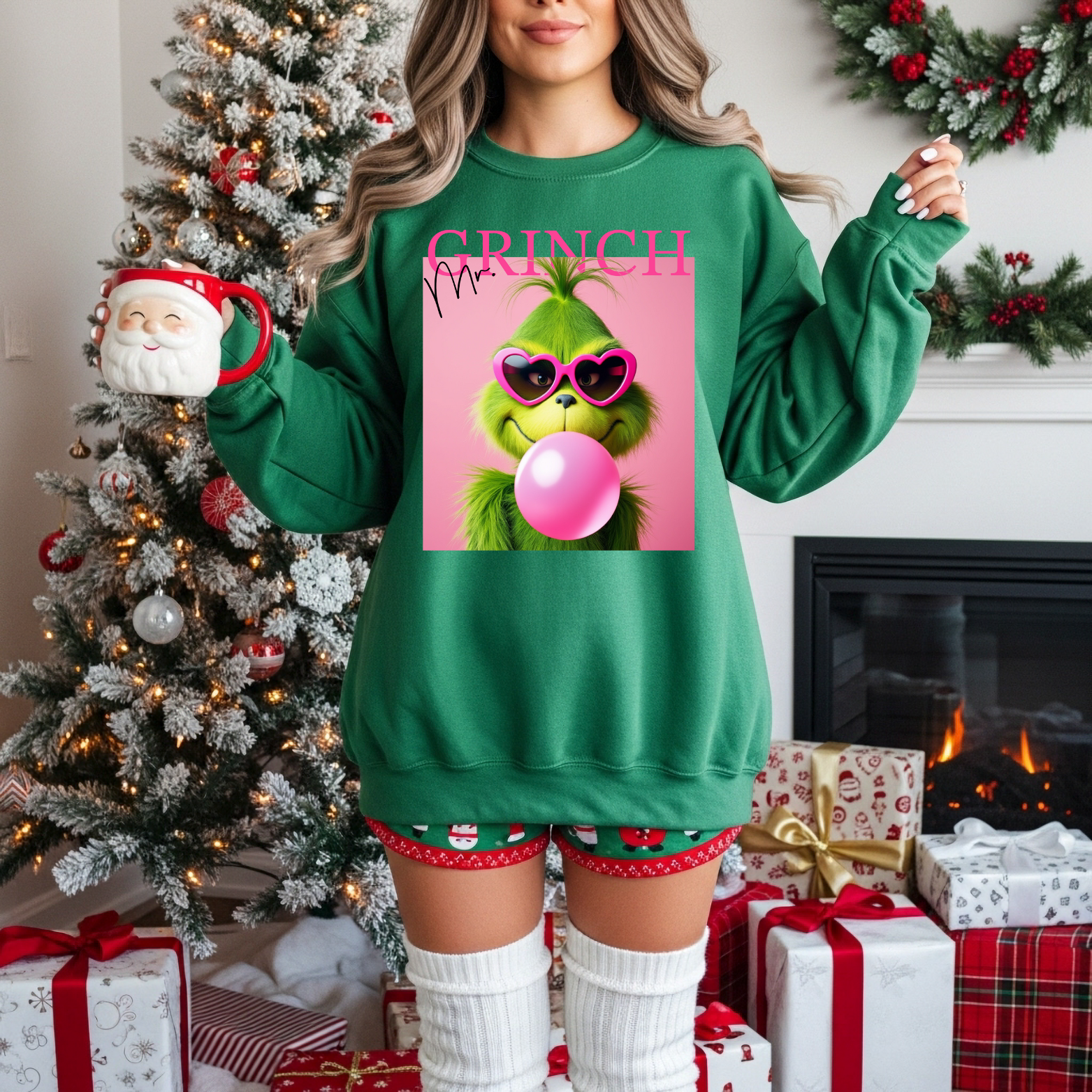 Mr.Grinch Sweater T-Shirts, Hoodie, Sweatshirt | PodTeesHub.com
