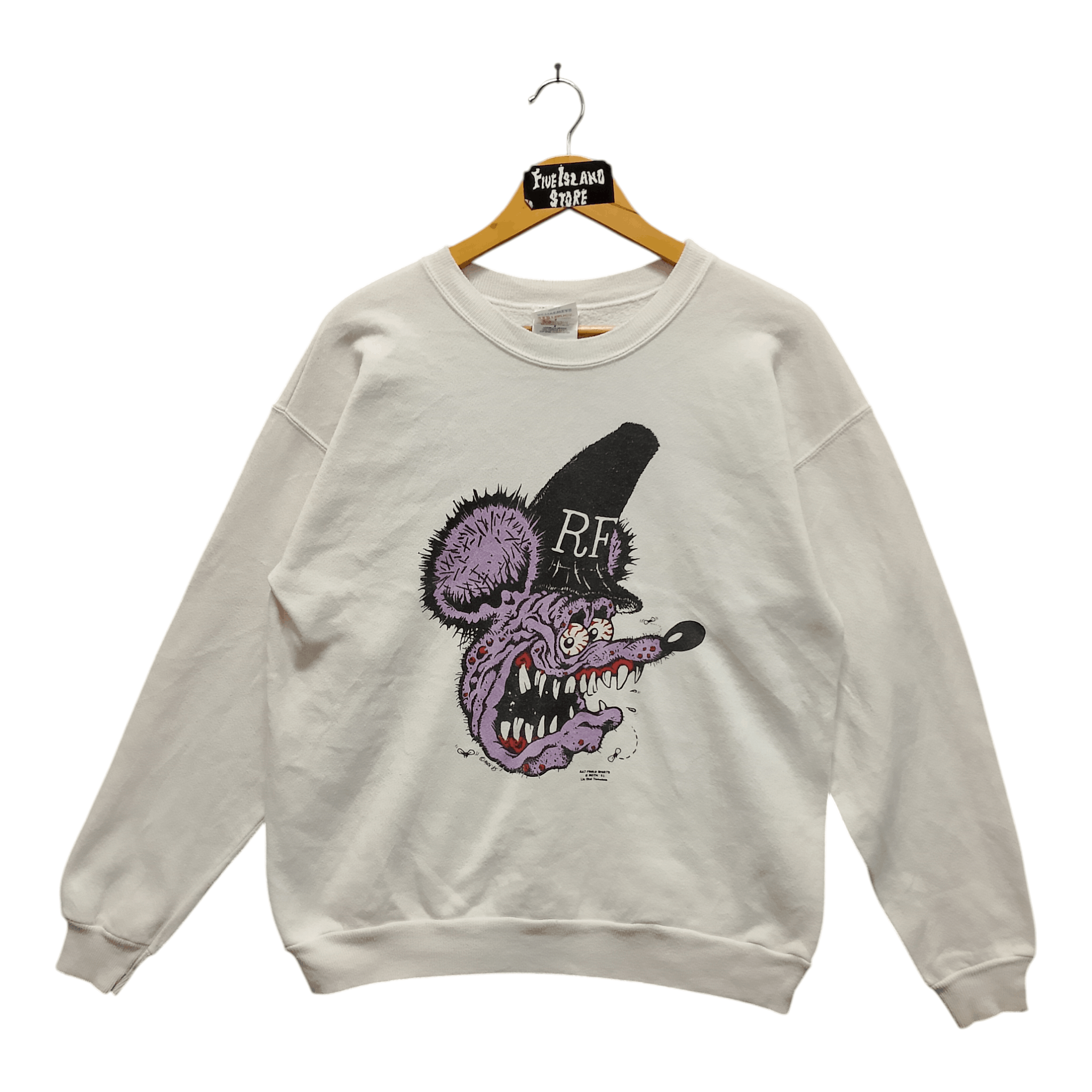 Vintage Rat Fink Sweatshirt Ed Big Daddy Roth 1993 T-Shirts, Hoodie | PodTeesHub.com