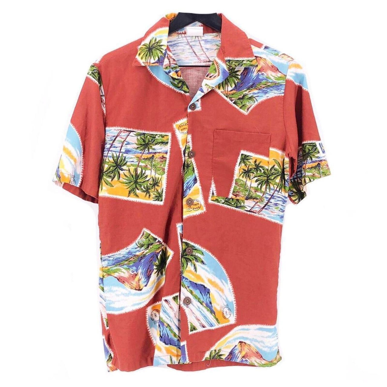 Vintage 70s Laguna Hawaiian Shirt 1970s Vintage Hoodie, Sweatshirt | PodTeesHub.com