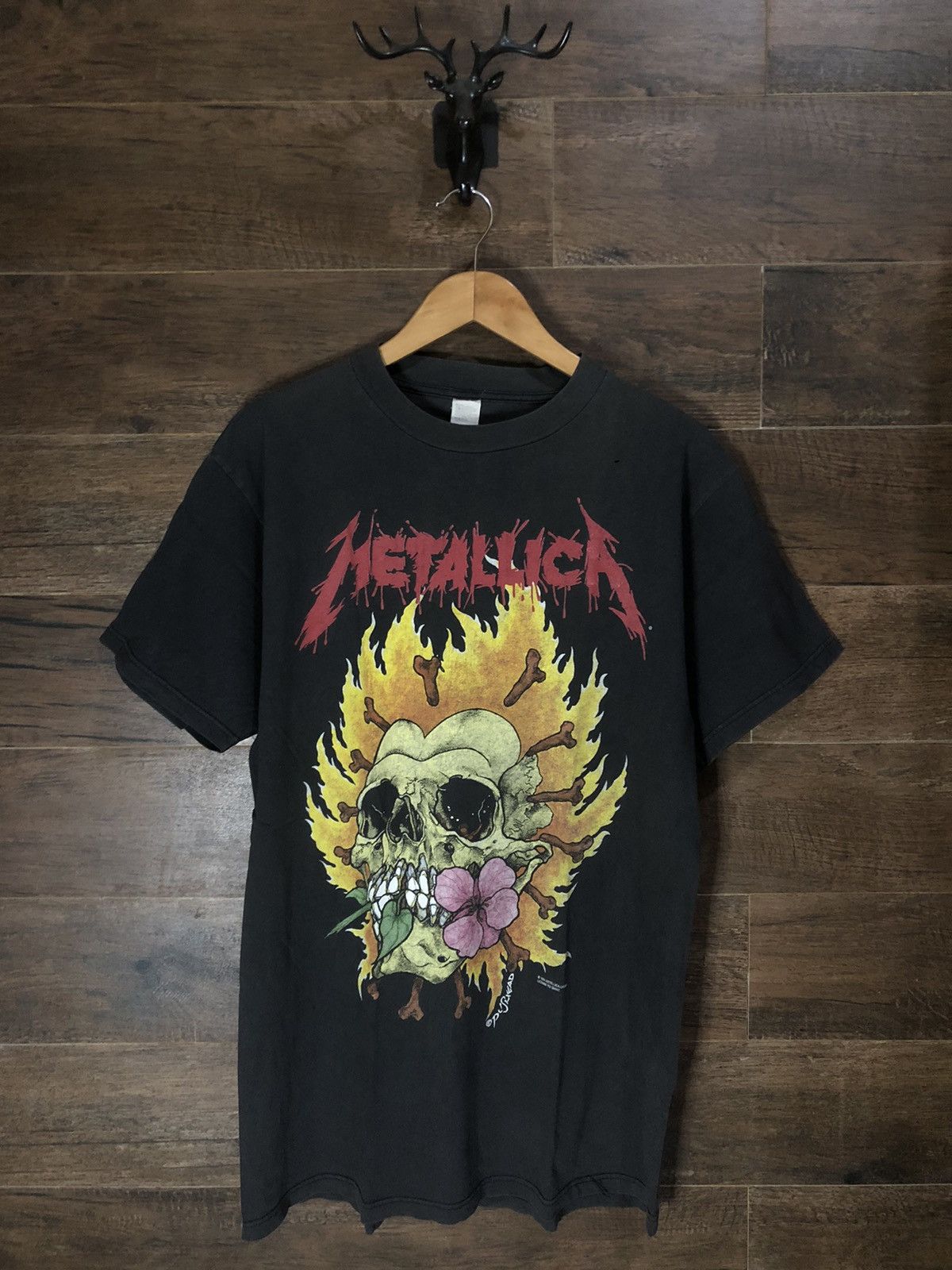Vintage 1994 Metallica Day On The Green Shirt Pushead Giant Hoodie, Sweatshirt | PodTeesHub.com
