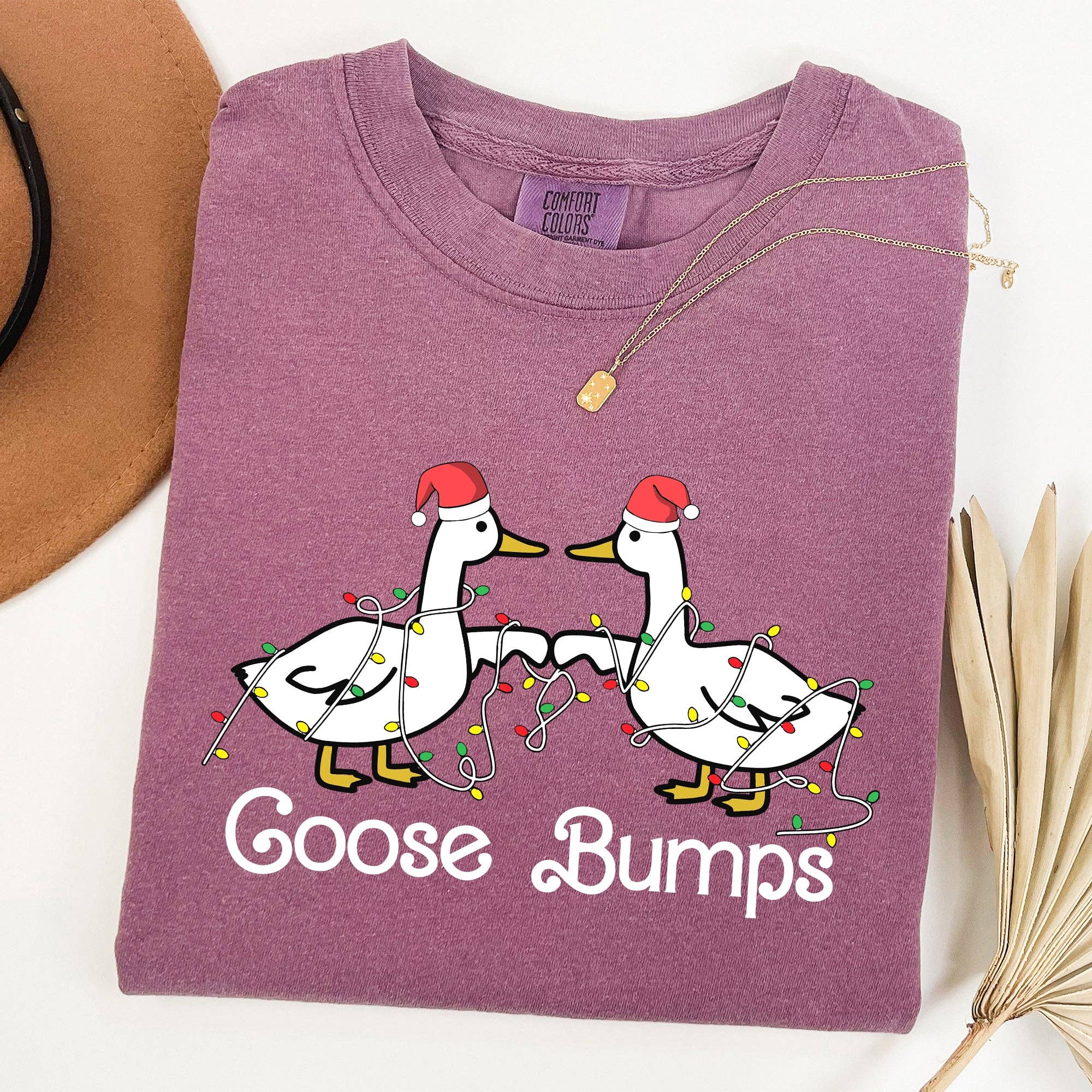 Goose Fist Bumps, Christmas, Santa, Cute, Funny, Xmas Tshirt Hoodie, Sweatshirt | PodTeesHub.com