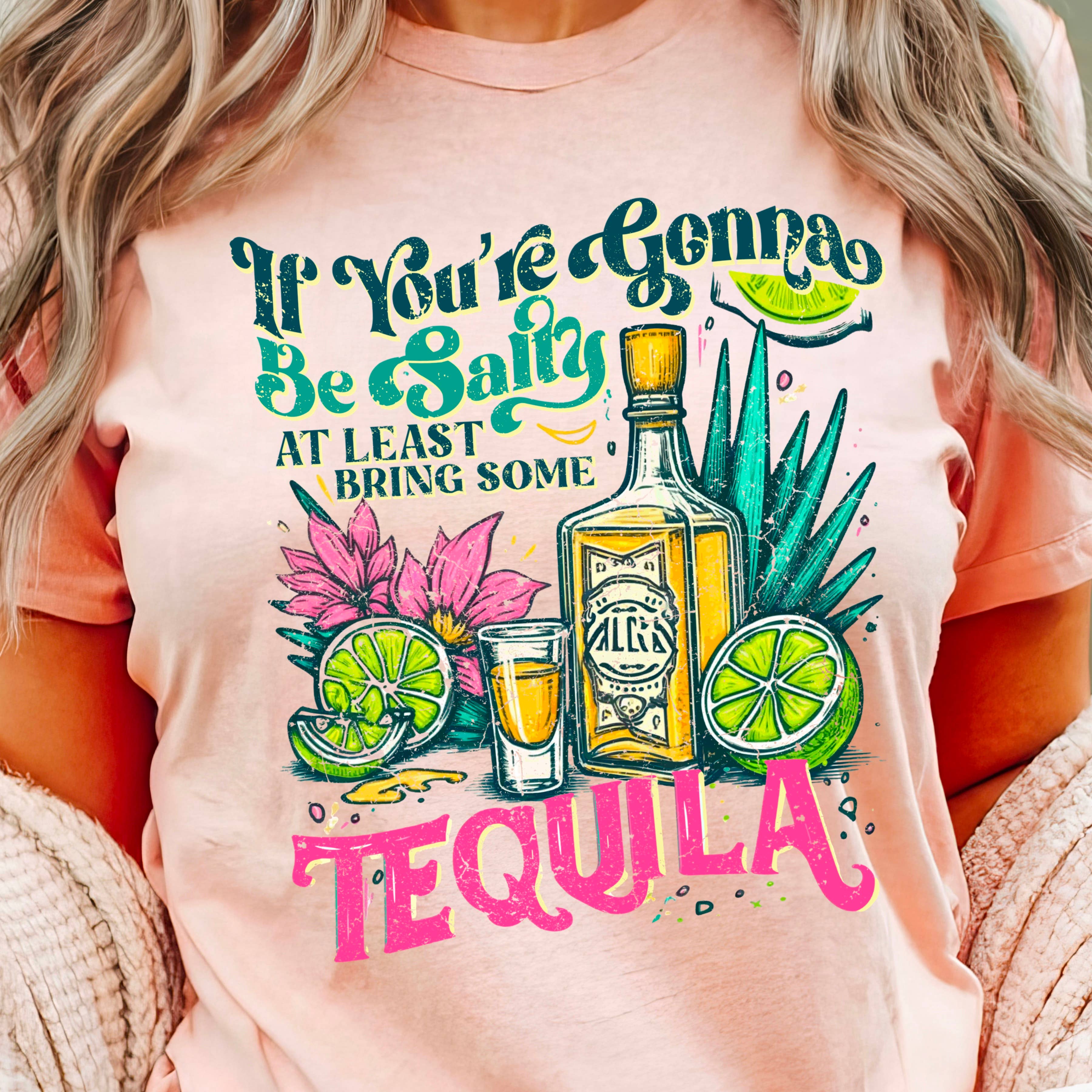 Gonna Be Salty Graphic Tee | Summer 2025 | Bella Canvas Hoodie, Sweatshirt | PodTeesHub.com