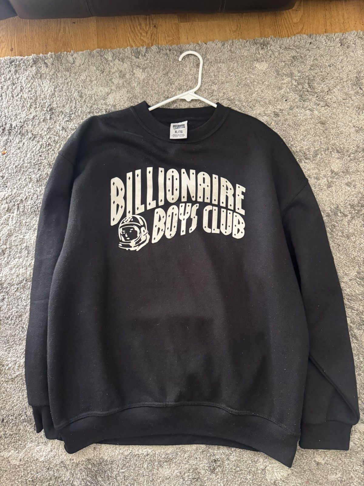 Billionaire Boys Club Black Spell Out Billionaire Boys Club Crewneck T-Shirts, Hoodie, Sweatshirt | PodTeesHub.com
