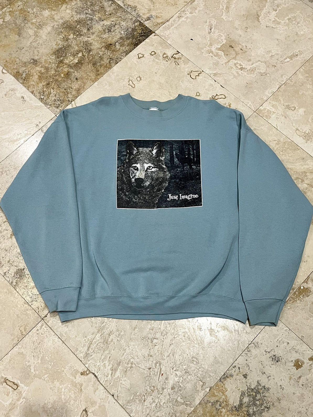 Vintage Y2k Wolf Graphic Sweatshirt T-Shirts, Hoodie | PodTeesHub.com