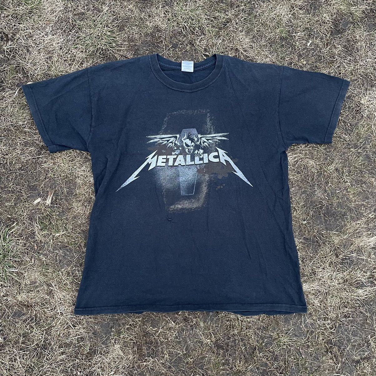 Vintage 90s Metallica Skulls Vamp Dead Face Horror Tee 90s Hoodie, Sweatshirt | PodTeesHub.com
