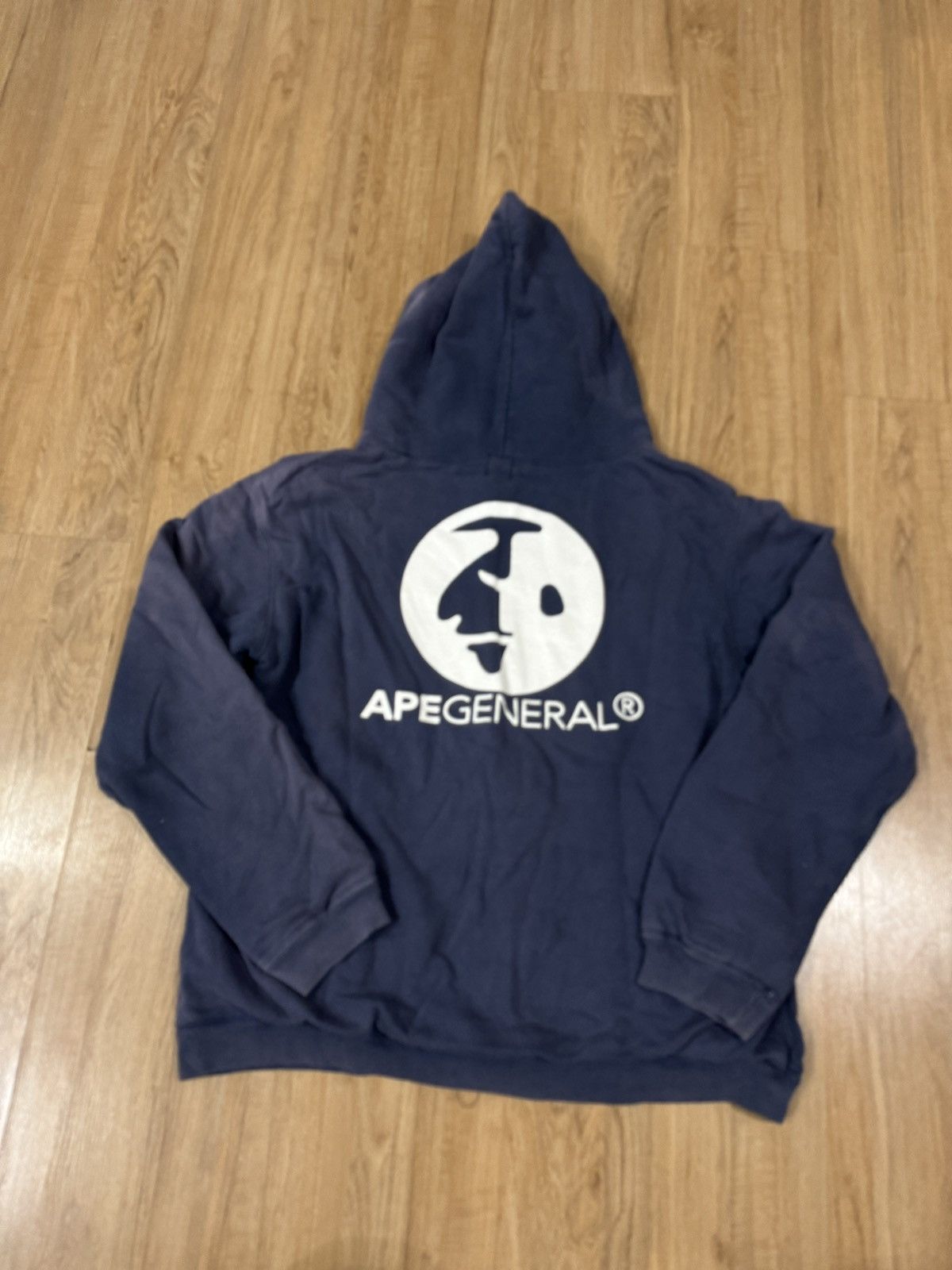 Vintage Bathin Ape General Logo Hoodie T-Shirts, Sweatshirt | PodTeesHub.com