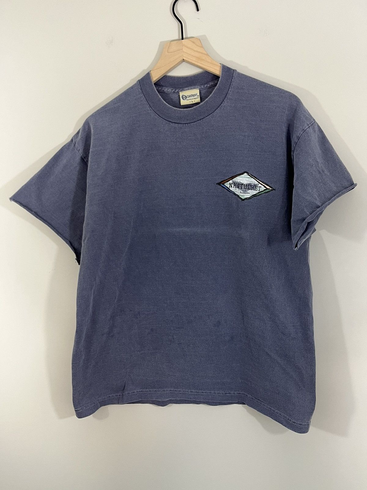 Vintage Sun Faded Nantucket Distressed Thrashed Tee Hoodie, Sweatshirt | PodTeesHub.com