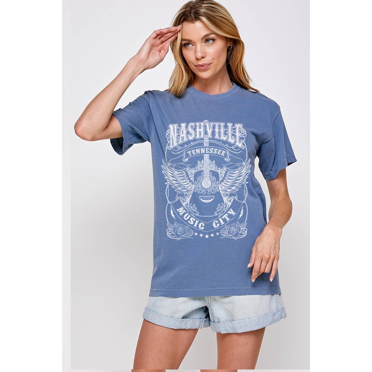 Nashville Vintage Western Graphic Tee Hoodie, Sweatshirt | PodTeesHub.com