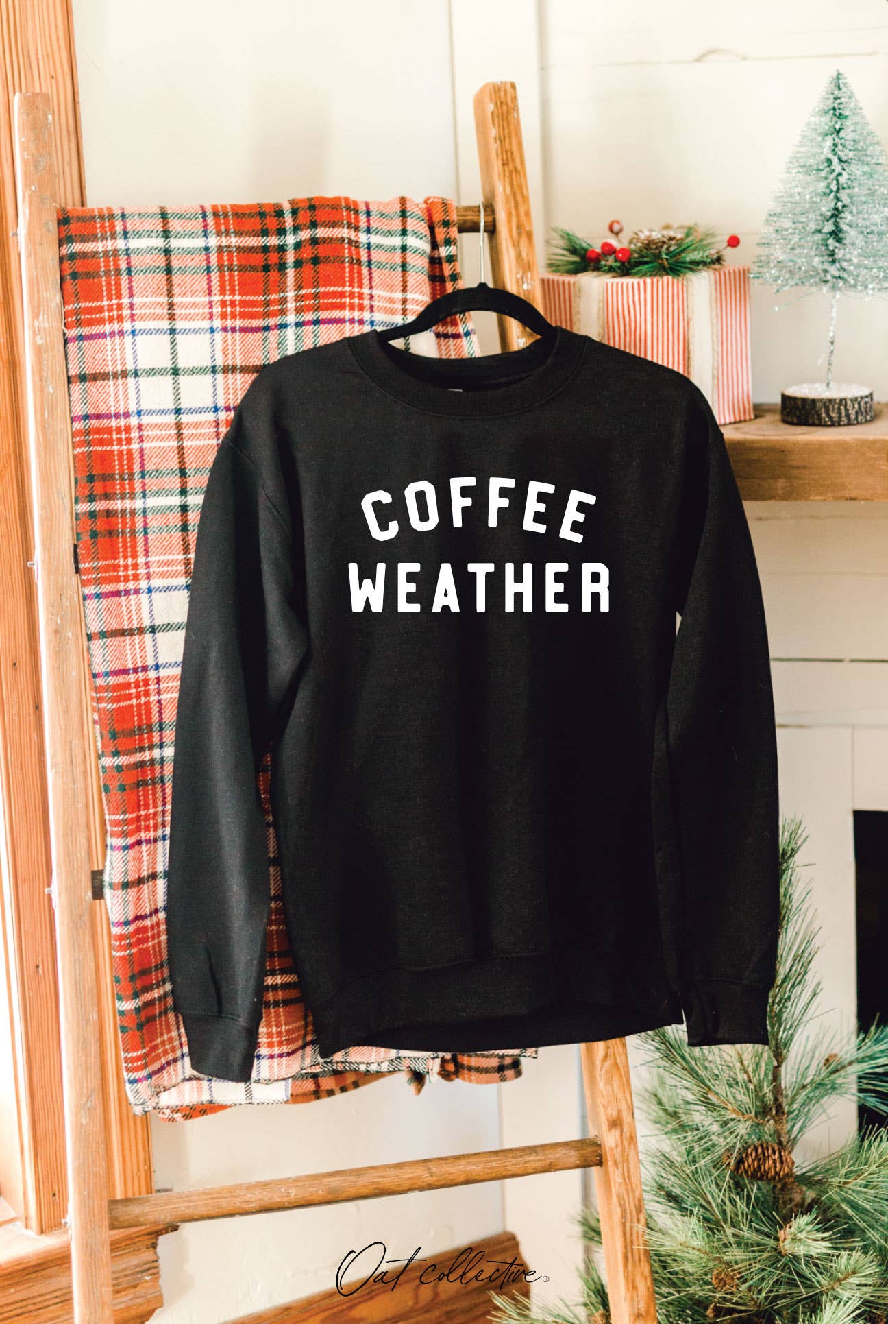 Coffee Weather Graphic Sweatshirt T-Shirts, Hoodie | PodTeesHub.com