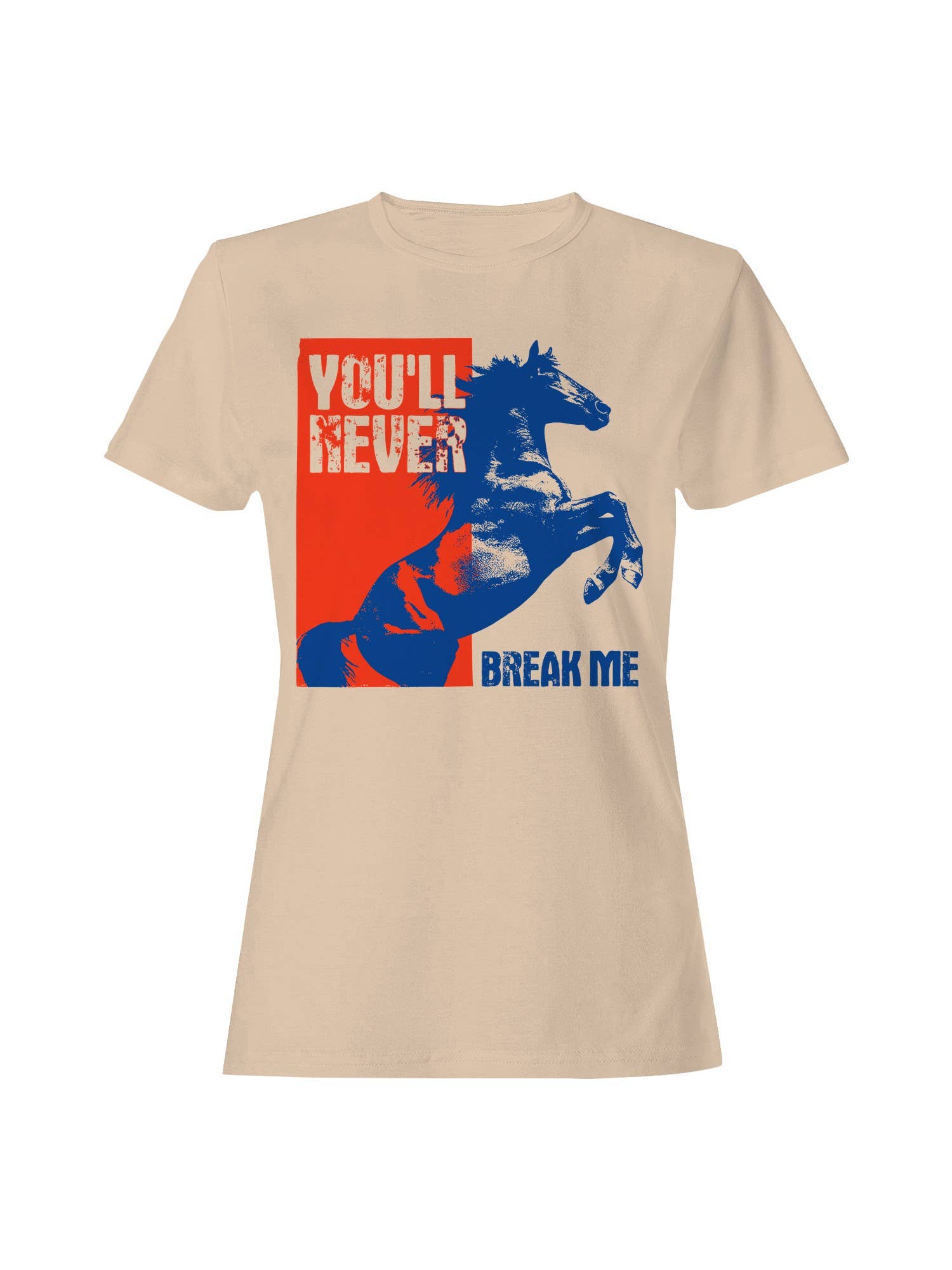 Unbreakable Spirit Horse Design Women's T-Shirt Hoodie, Sweatshirt | PodTeesHub.com