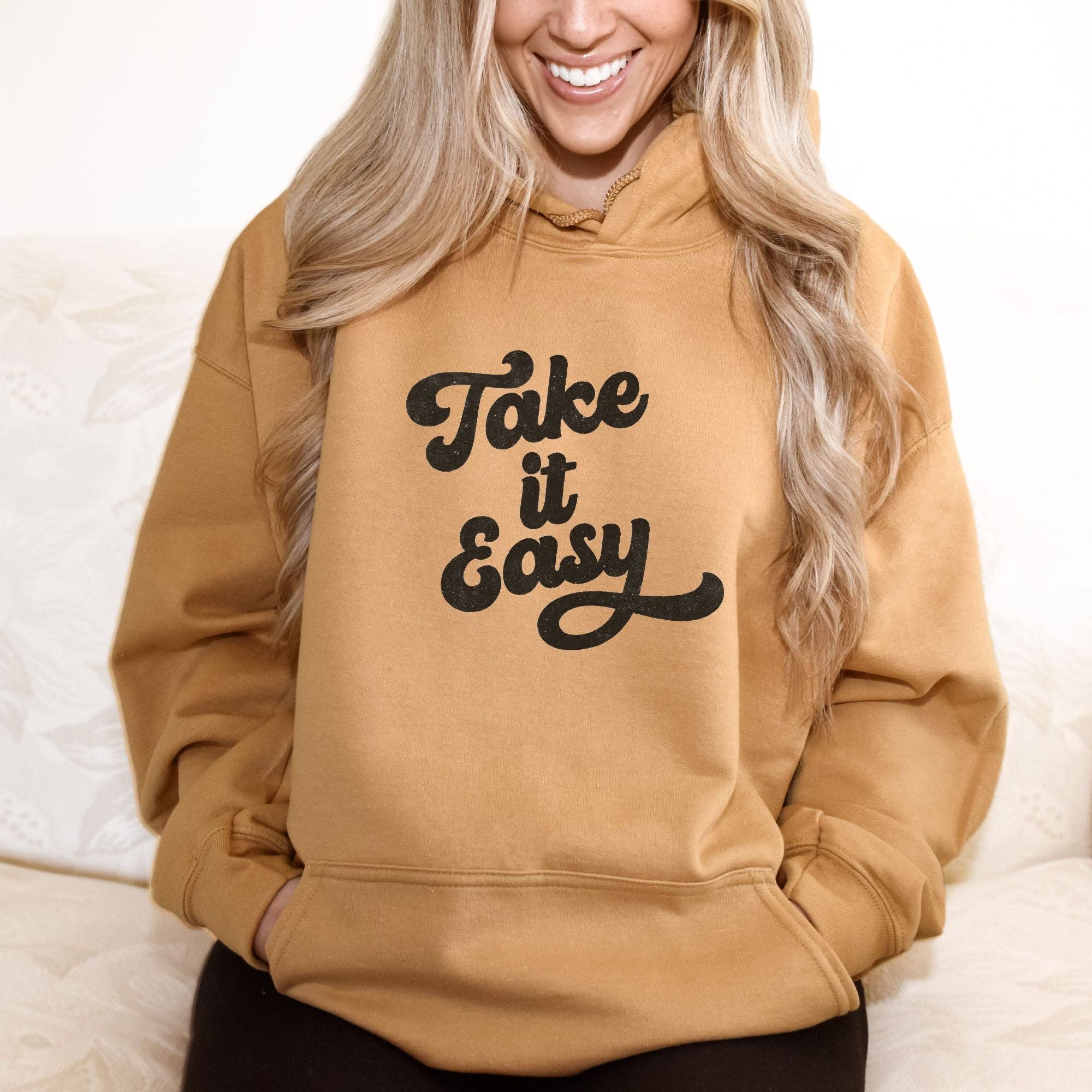 Take It Easy Hippie Vibes Unisex Sweatshirt T-Shirts, Hoodie | PodTeesHub.com