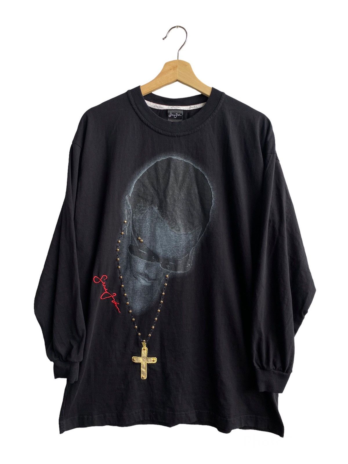 John Sean John X Tupac Longsleeve Tee Hoodie, Sweatshirt | PodTeesHub.com