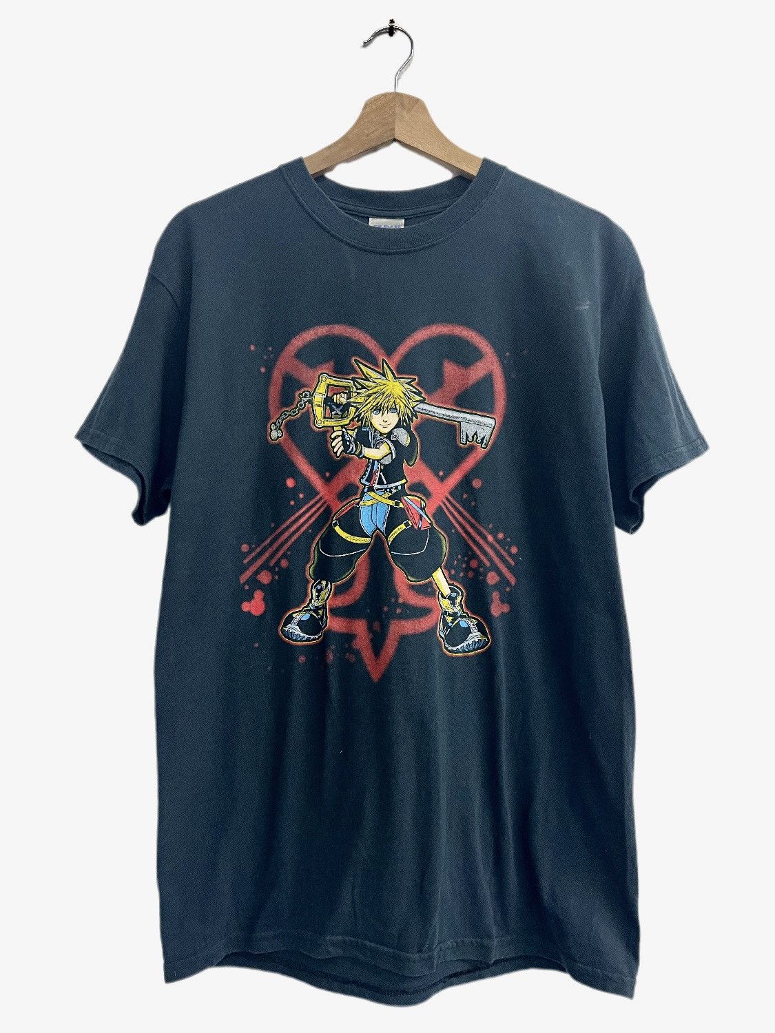 Playstation X Vintage Vintage Y2k Sora Kingdom Hearts Manga Tee Hoodie, Sweatshirt | PodTeesHub.com