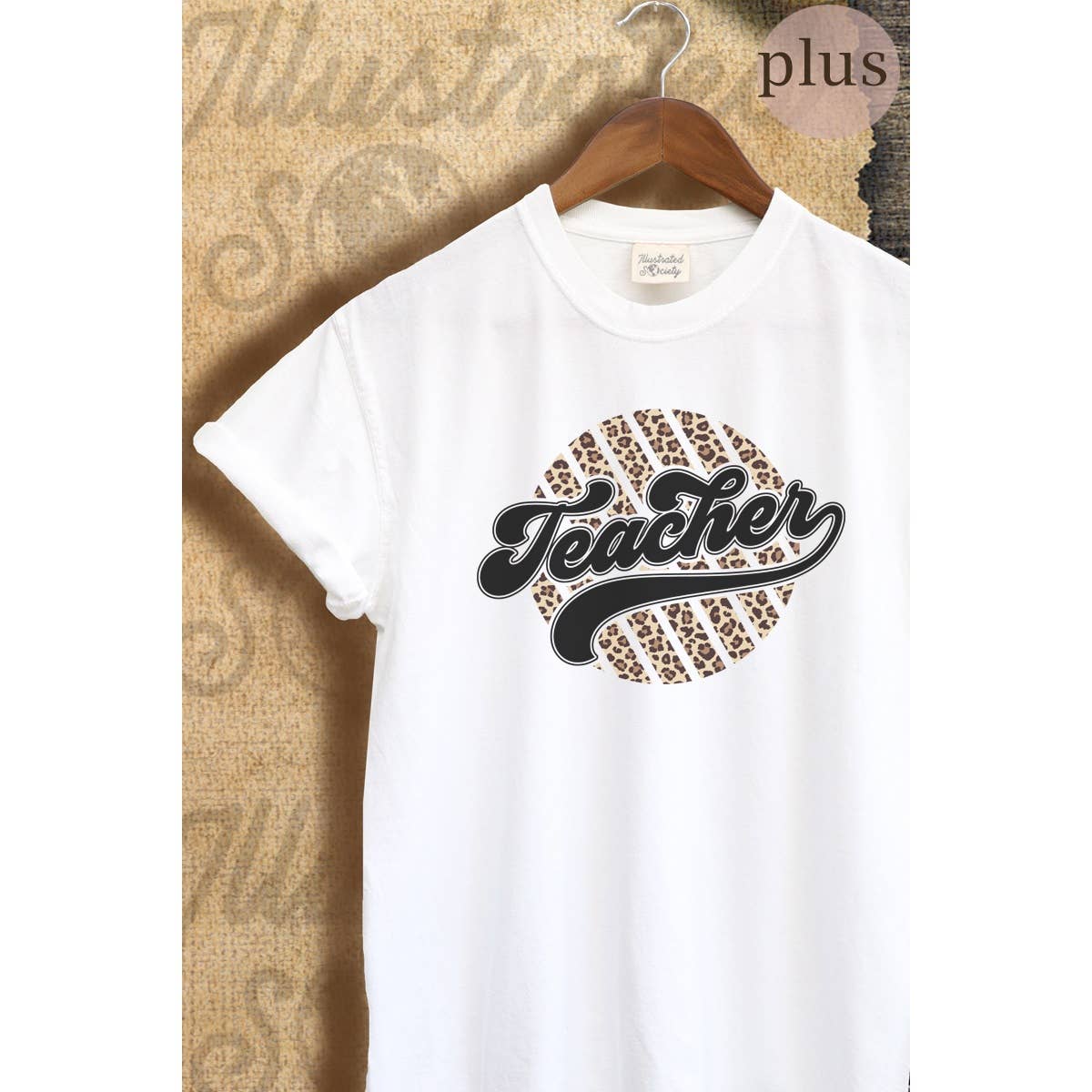 Teacher Vintage Graphic Plus Tee Hoodie, Sweatshirt | PodTeesHub.com