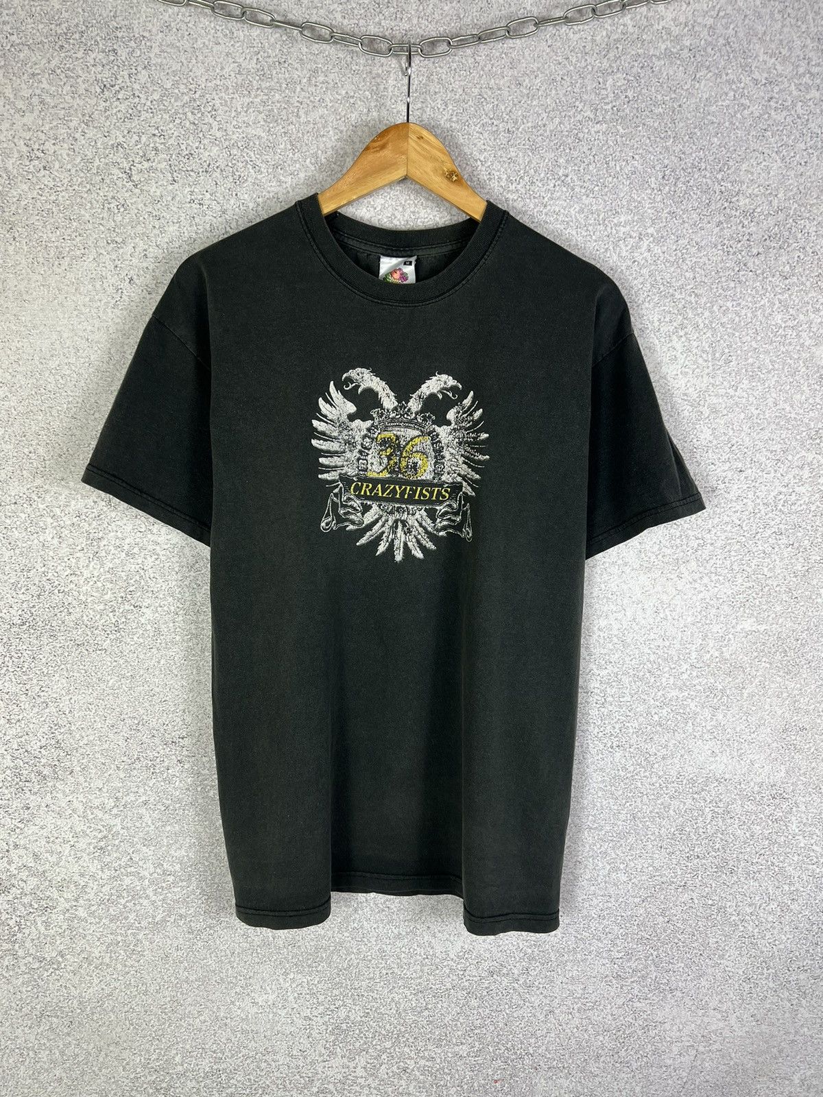 Band Tees Vintage Crazyfists 36 Metal Rock Band T Shirt Hoodie, Sweatshirt | PodTeesHub.com