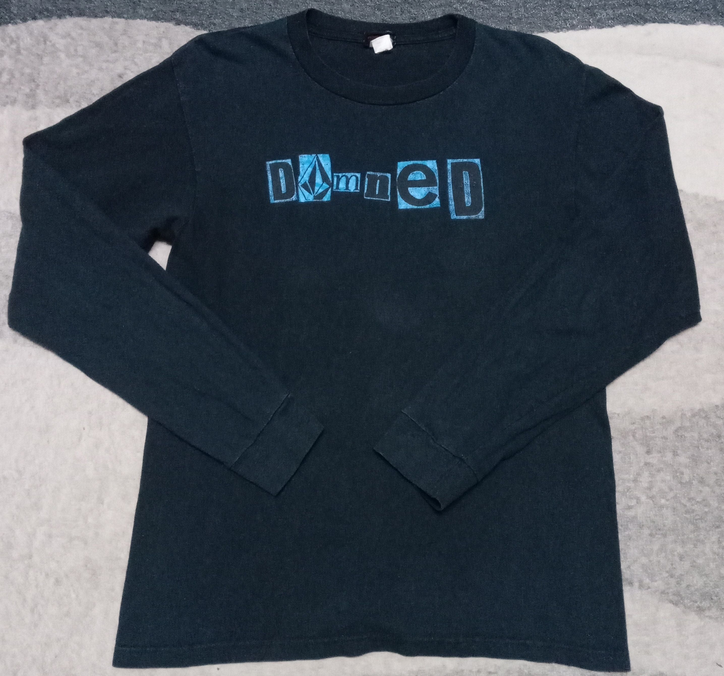 Rare Vintage Skate Volcom Damned Punk Tee Stussy Streetwear Hoodie, Sweatshirt | PodTeesHub.com