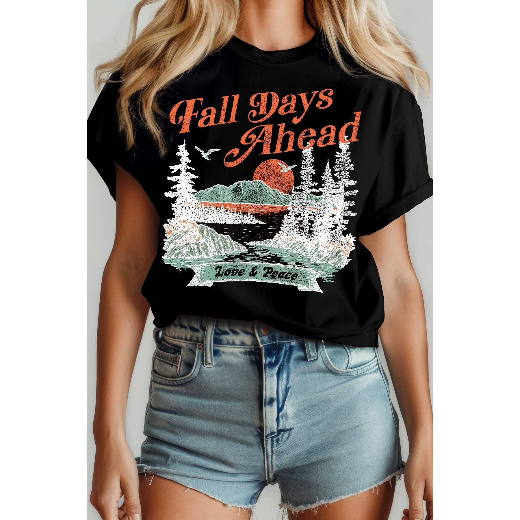 Fall Days Ahead Short Sleeve Tee Hoodie, Sweatshirt | PodTeesHub.com