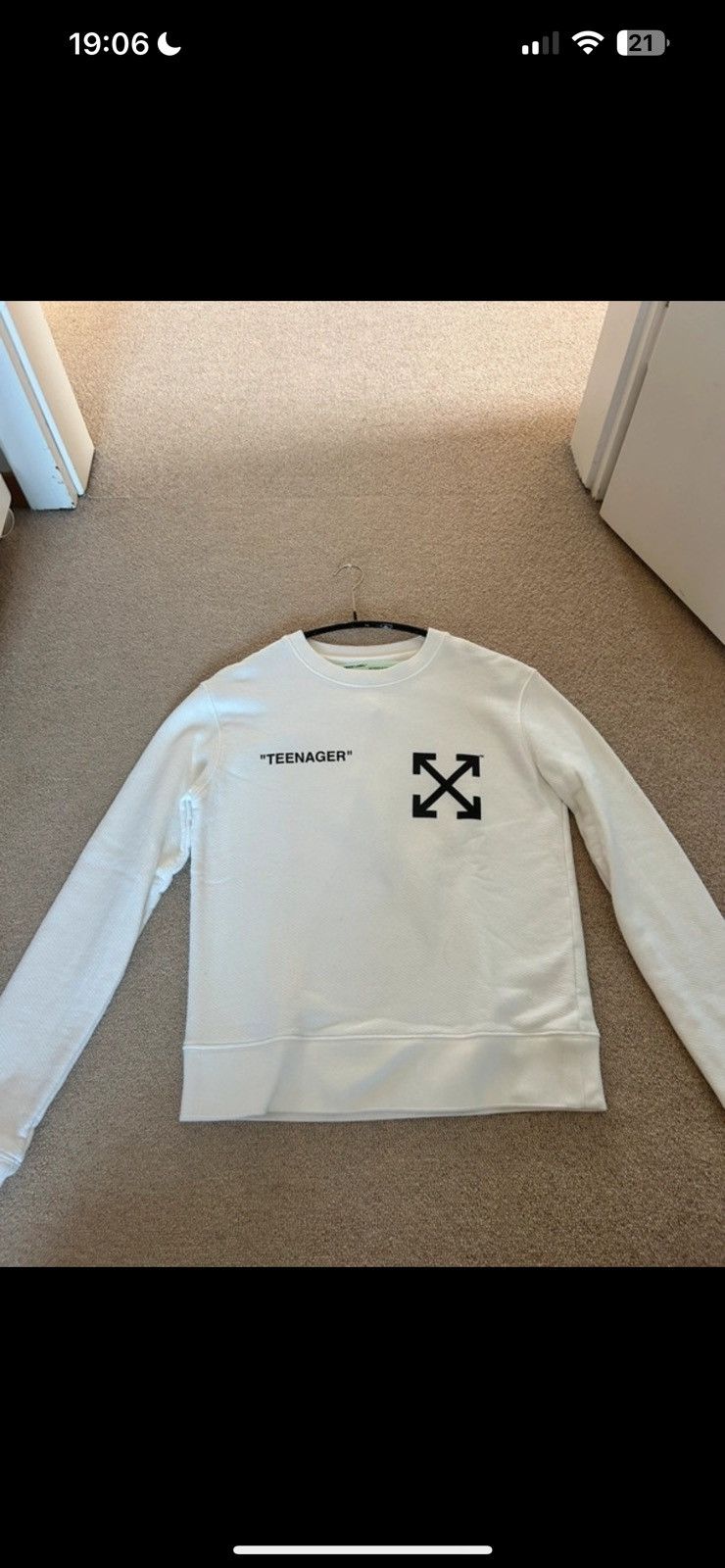 The Simpsons Off White Bart Simpson Sweatshirt T-Shirts, Hoodie | PodTeesHub.com