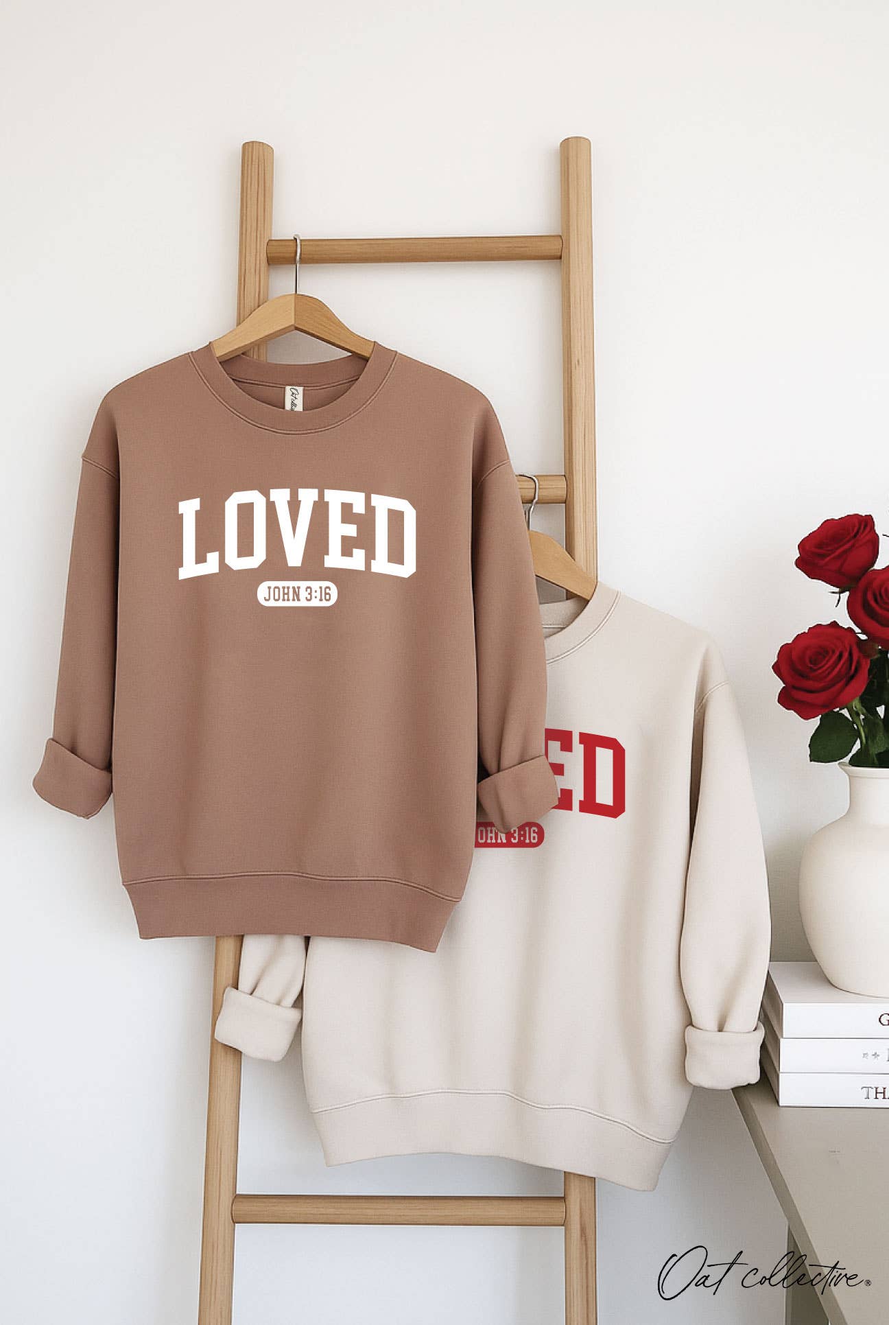 Loved John 3:16 Graphic Sweatshirt T-Shirts, Hoodie | PodTeesHub.com
