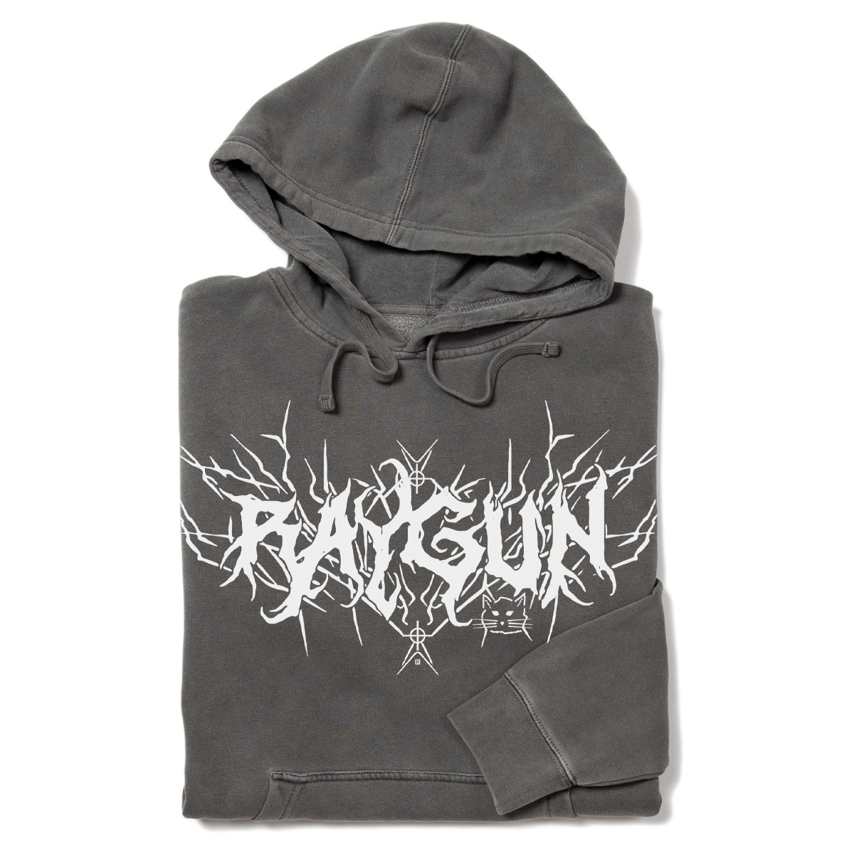 RAYGUN Metal Logo Pullover Hoodie T-Shirts, Sweatshirt | PodTeesHub.com