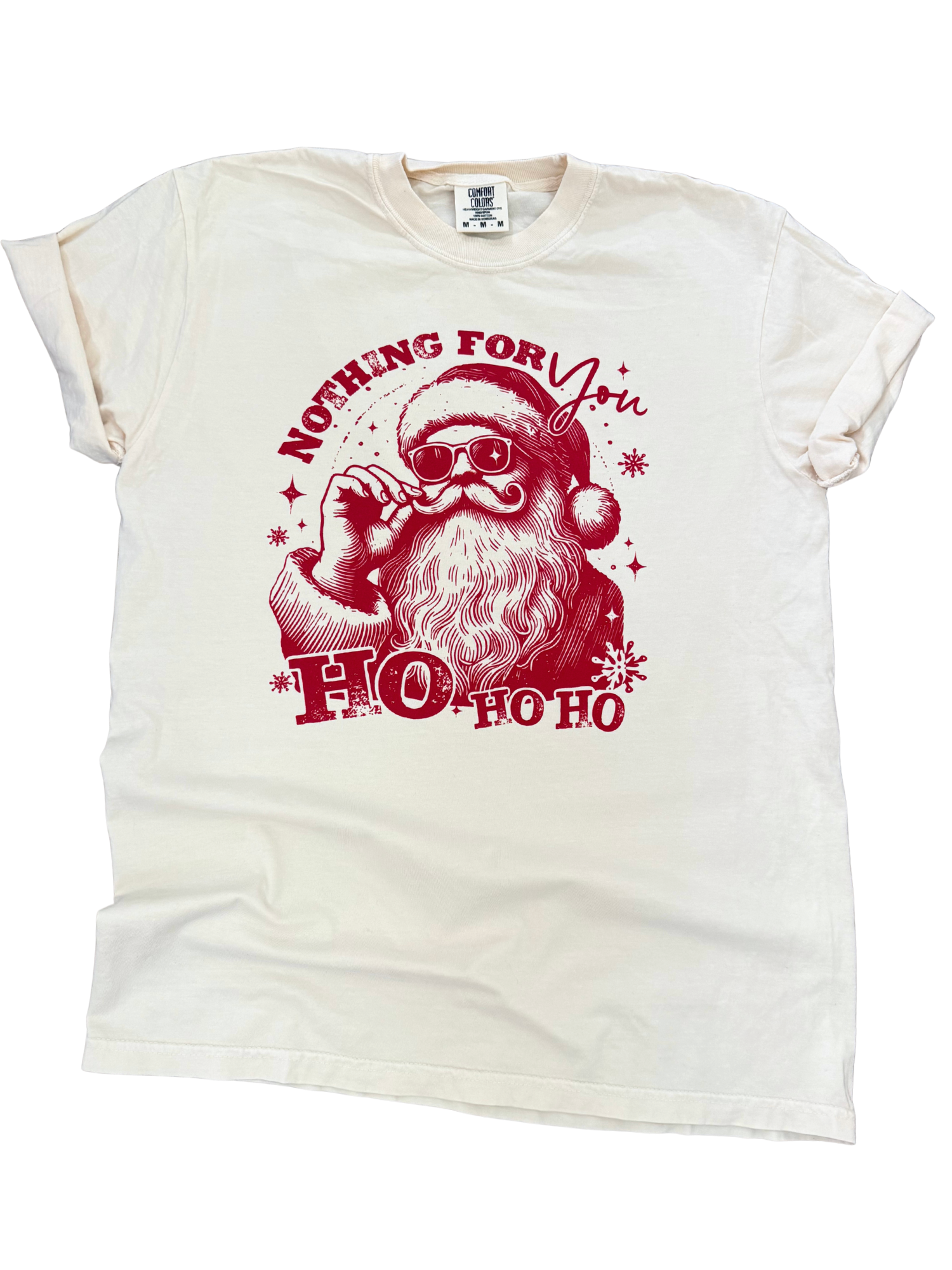 Nothing For You Ho Ho Ho – Sassy Santa Christmas Tee Hoodie, Sweatshirt | PodTeesHub.com