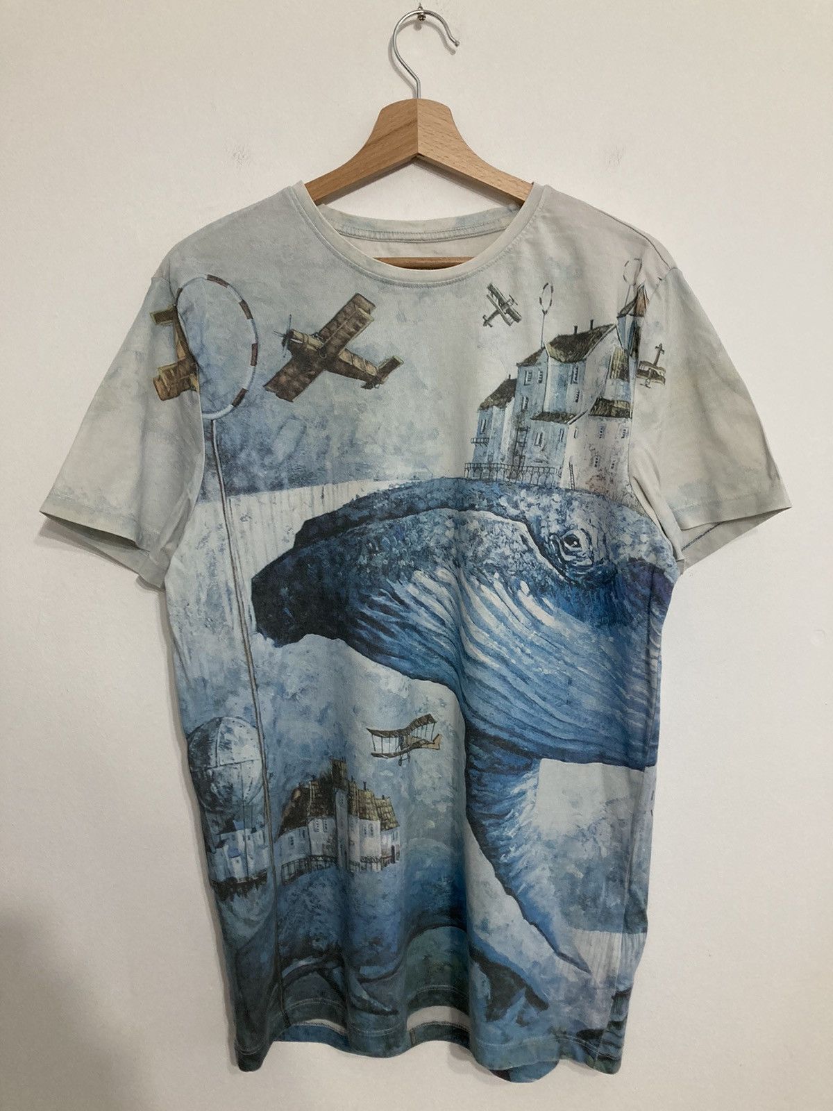 Vintage Graphic Full Print T Shirt Retro Skate Art Hoodie, Sweatshirt | PodTeesHub.com