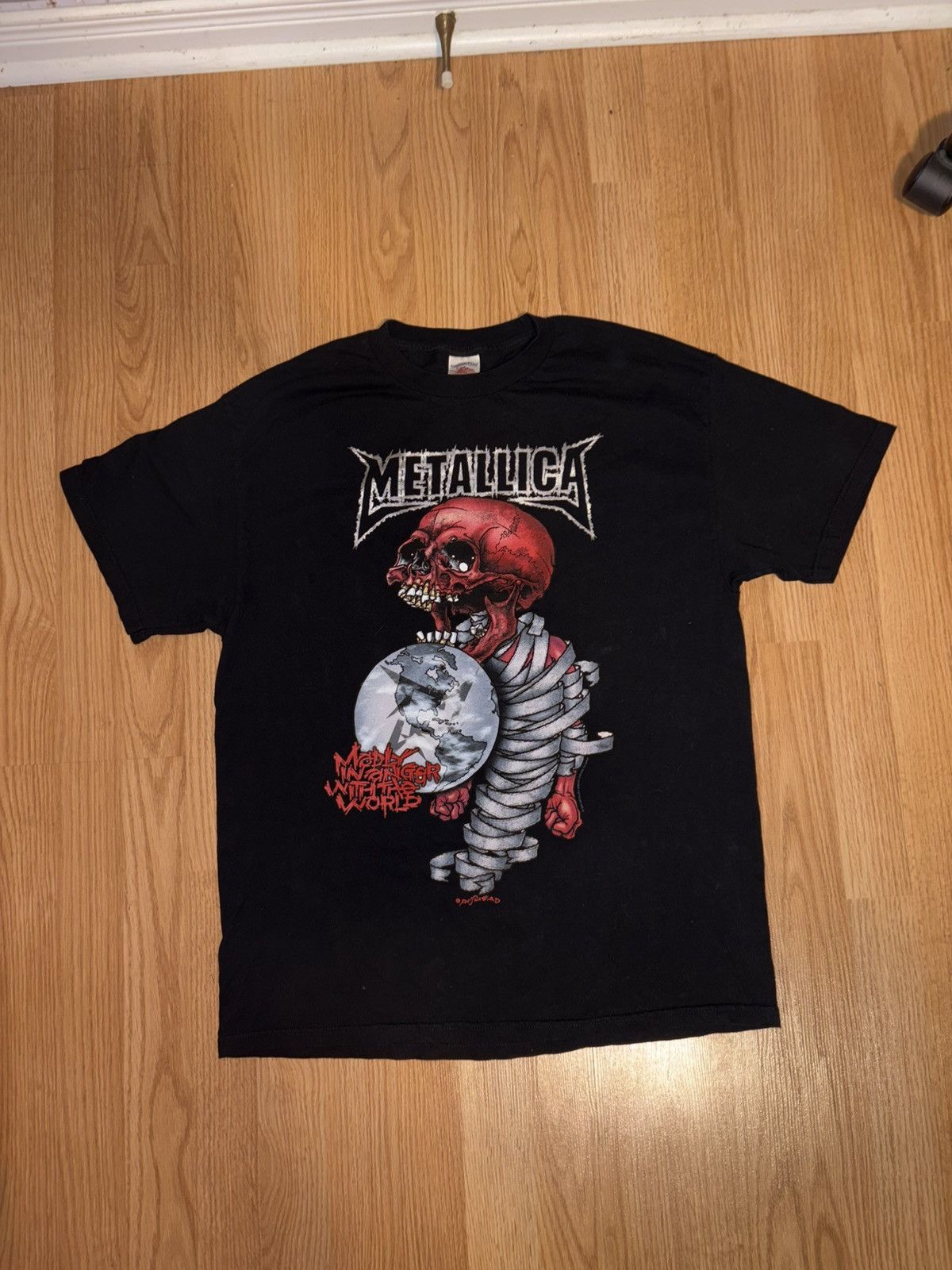 Vintage 2004 Metallica Madly In Anger Concert Tour T-Shirts, Hoodie, Sweatshirt | PodTeesHub.com