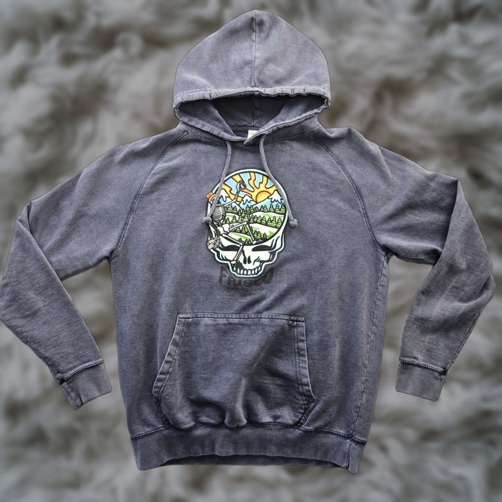 Vintage Grateful Dead Hoodie Frisco Colorado Lane Seven Blue Men Medium T-Shirts, Sweatshirt | PodTeesHub.com