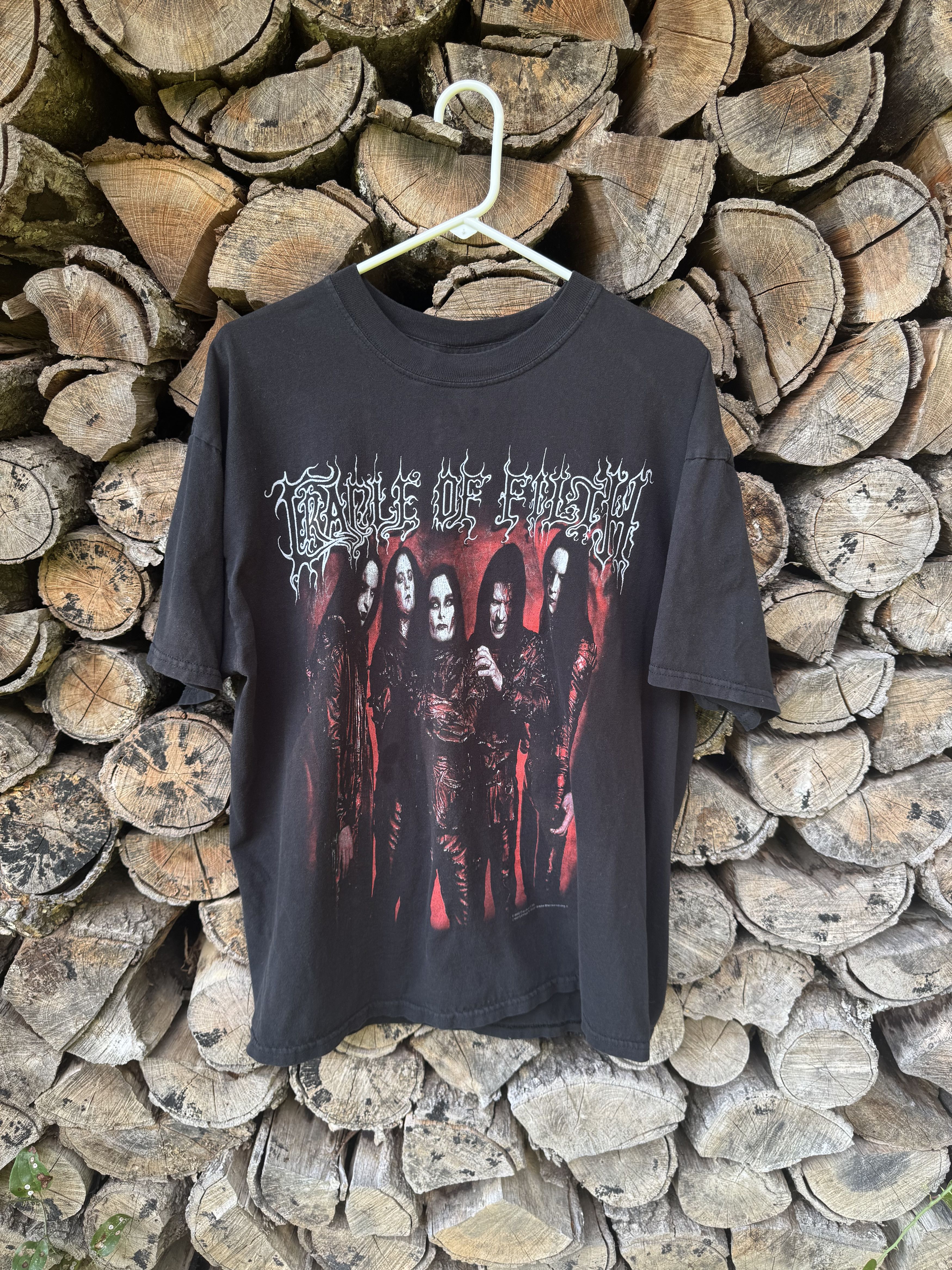 Band Tees Og 2003 Cradle Of Filth Concert Tee Hoodie, Sweatshirt | PodTeesHub.com