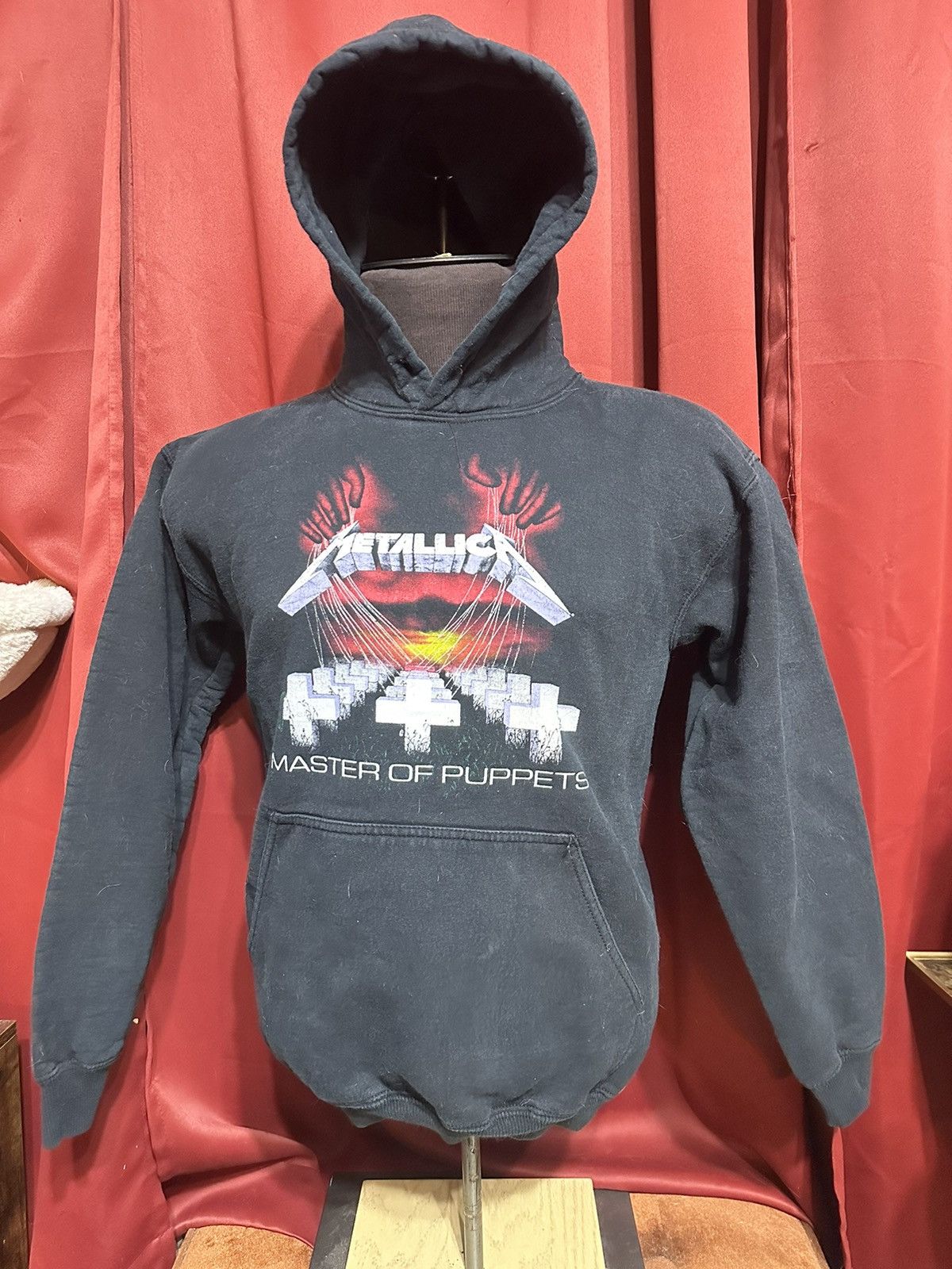 Metallica X Vintage Vintage Metallica Hoodie 90 S Master Of Puppets Band Grail T-Shirts, Sweatshirt | PodTeesHub.com