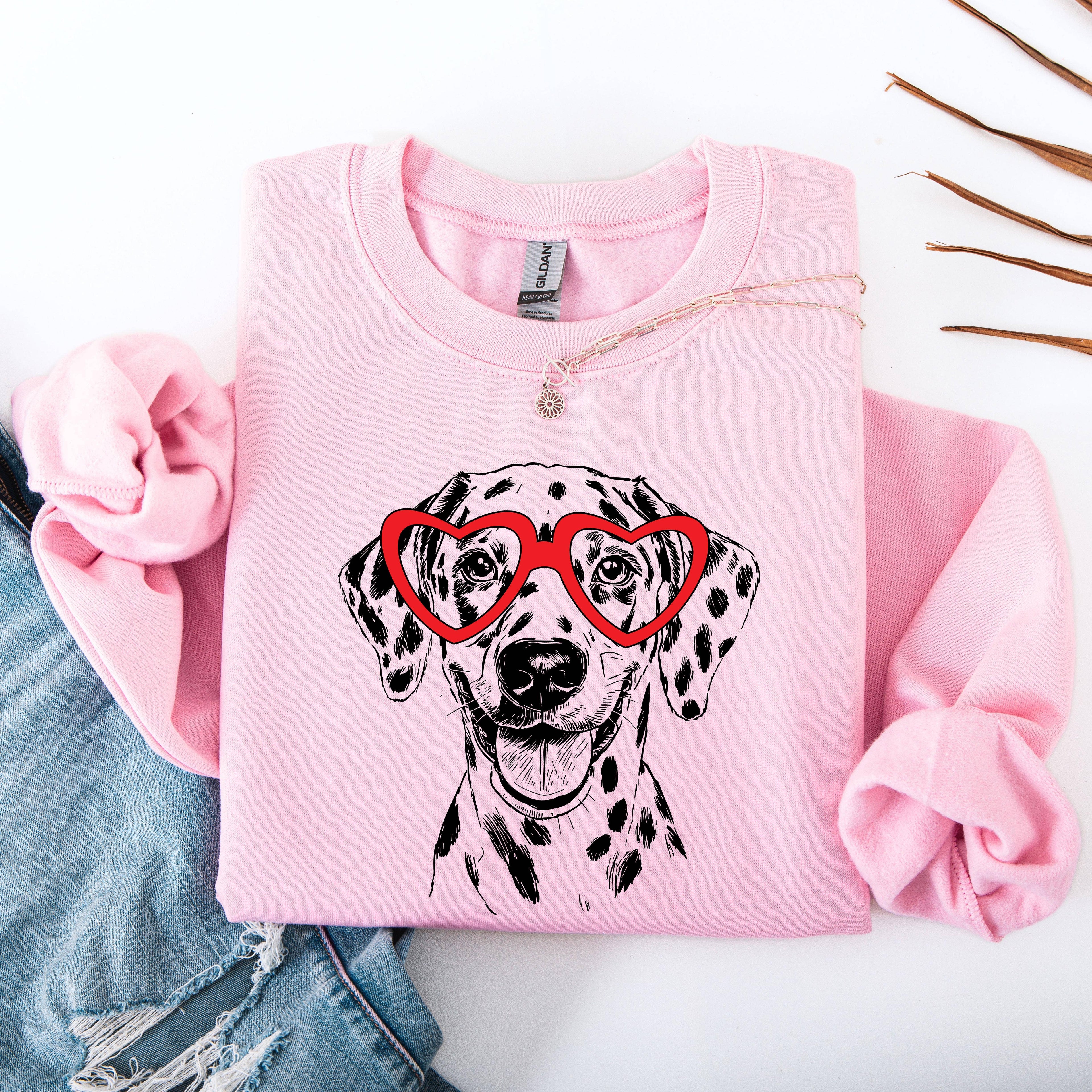 Dalmatian , Dog Lover Apparel, Pet Dog Breed Cute Sweatshirt T-Shirts, Hoodie | PodTeesHub.com
