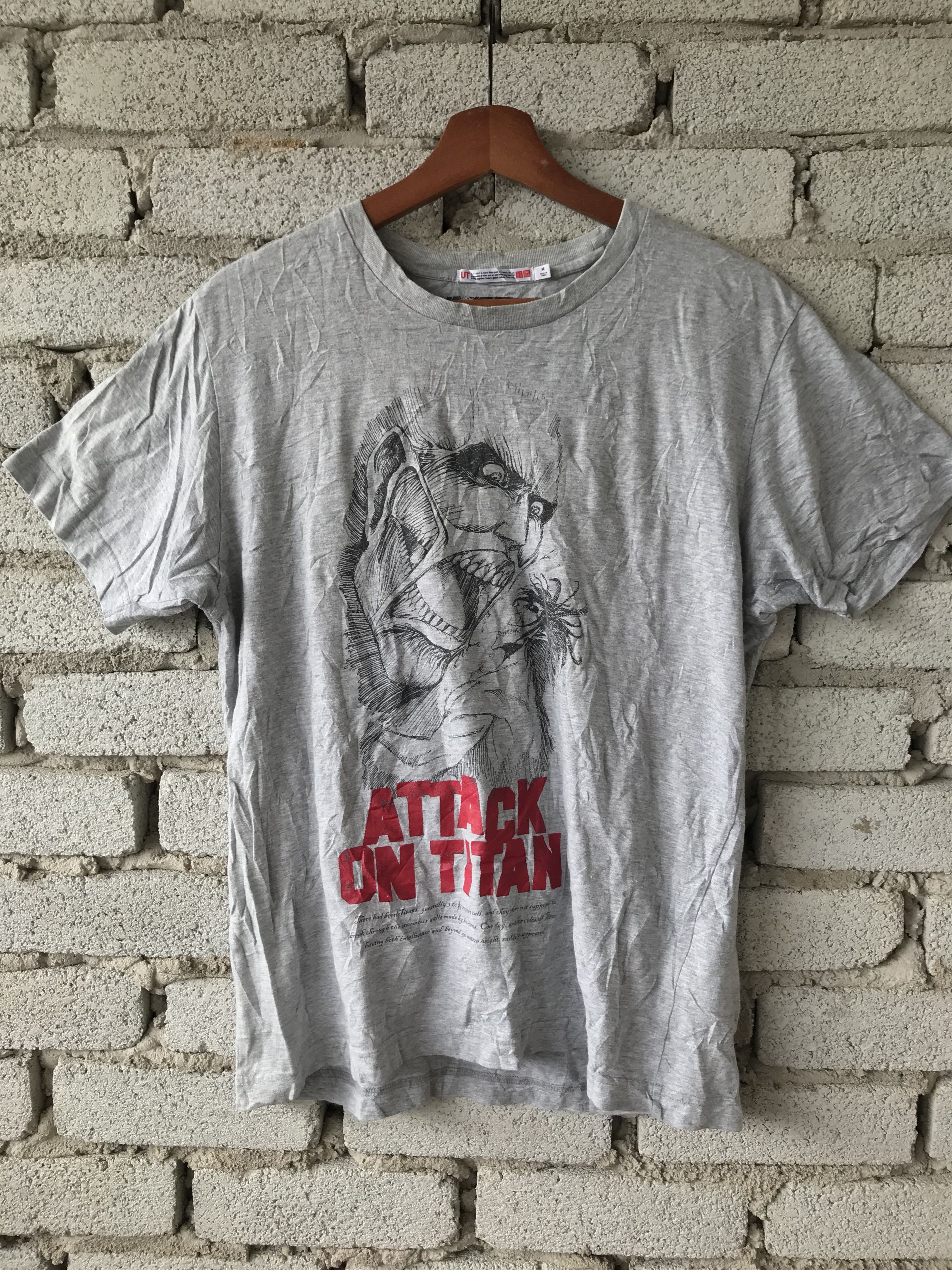Uniqlo Attack Titan T-Shirts, Hoodie, Sweatshirt