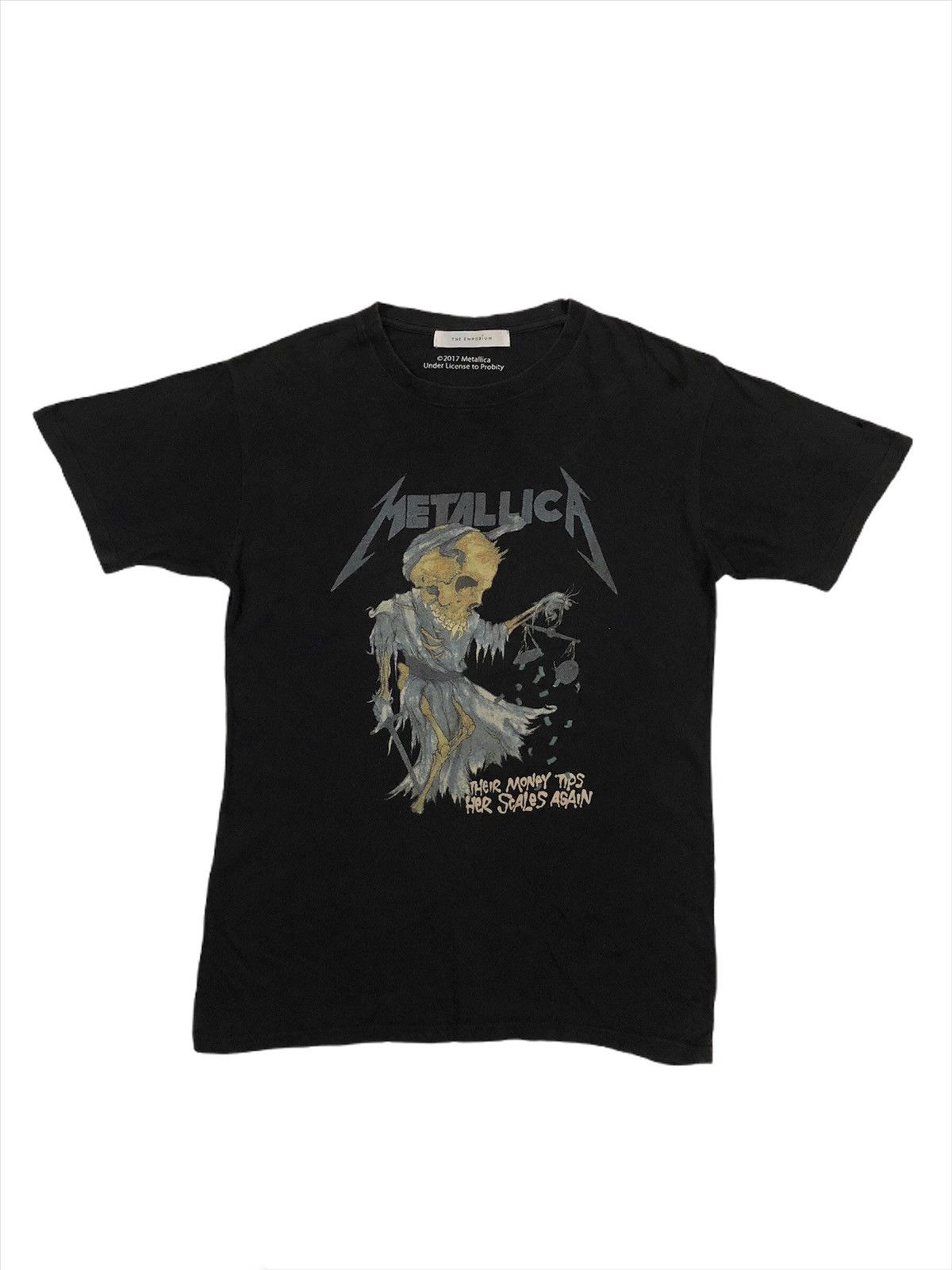 Metallica Y E S 2017 Metallica Their Money Tip Her Scales Again Shirt Hoodie, Sweatshirt | PodTeesHub.com