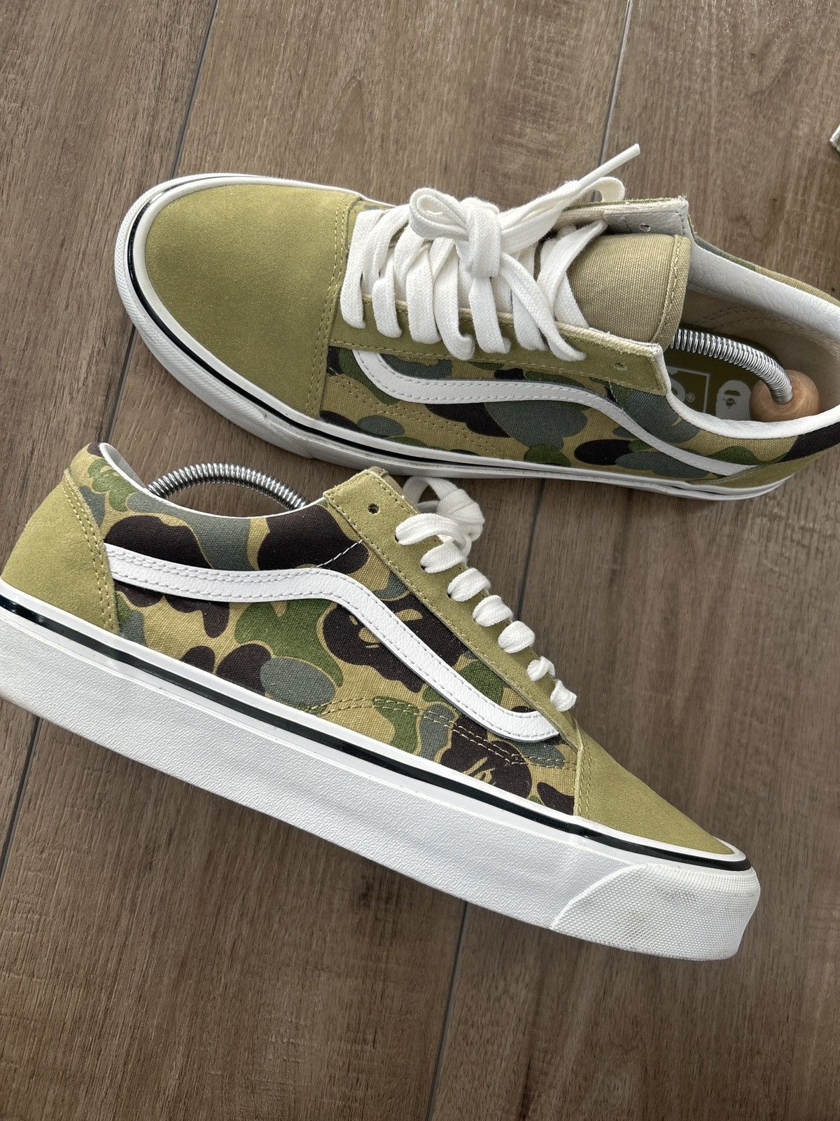 Bape Vans Old Skool 36 Dx Bape Green Abc Camo Vn0a54f37be T-Shirts, Hoodie, Sweatshirt | PodTeesHub.com