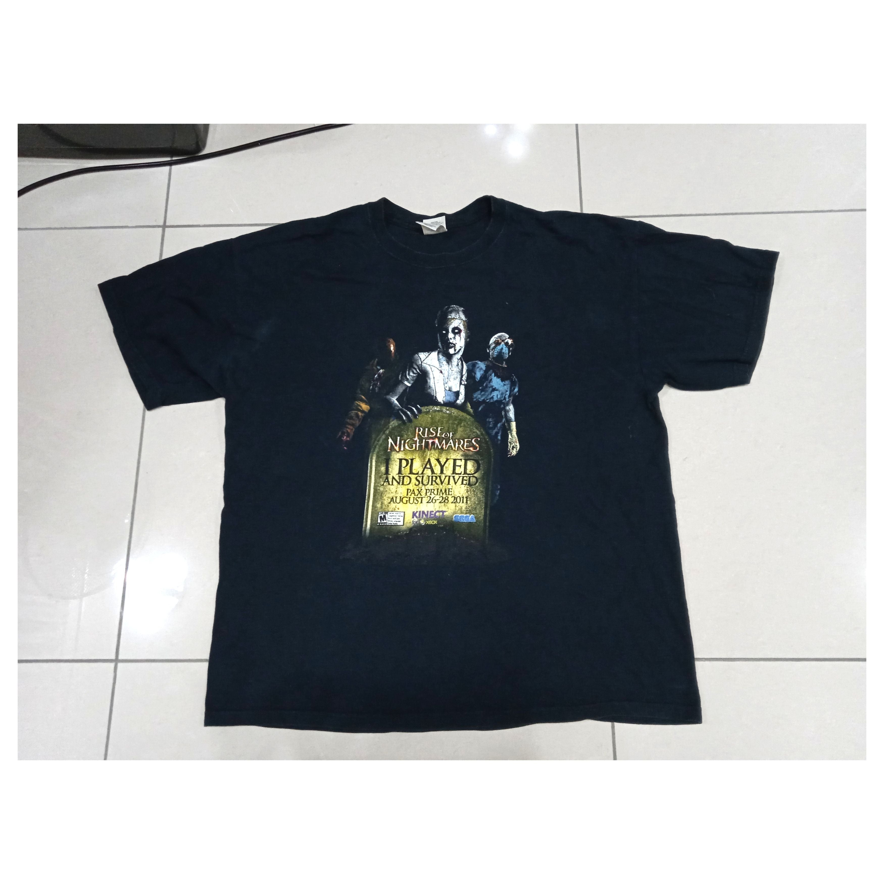 Vintage 2000s Rise Of Nightmares Xbox 360 T Shirt Y2k Hoodie, Sweatshirt | PodTeesHub.com