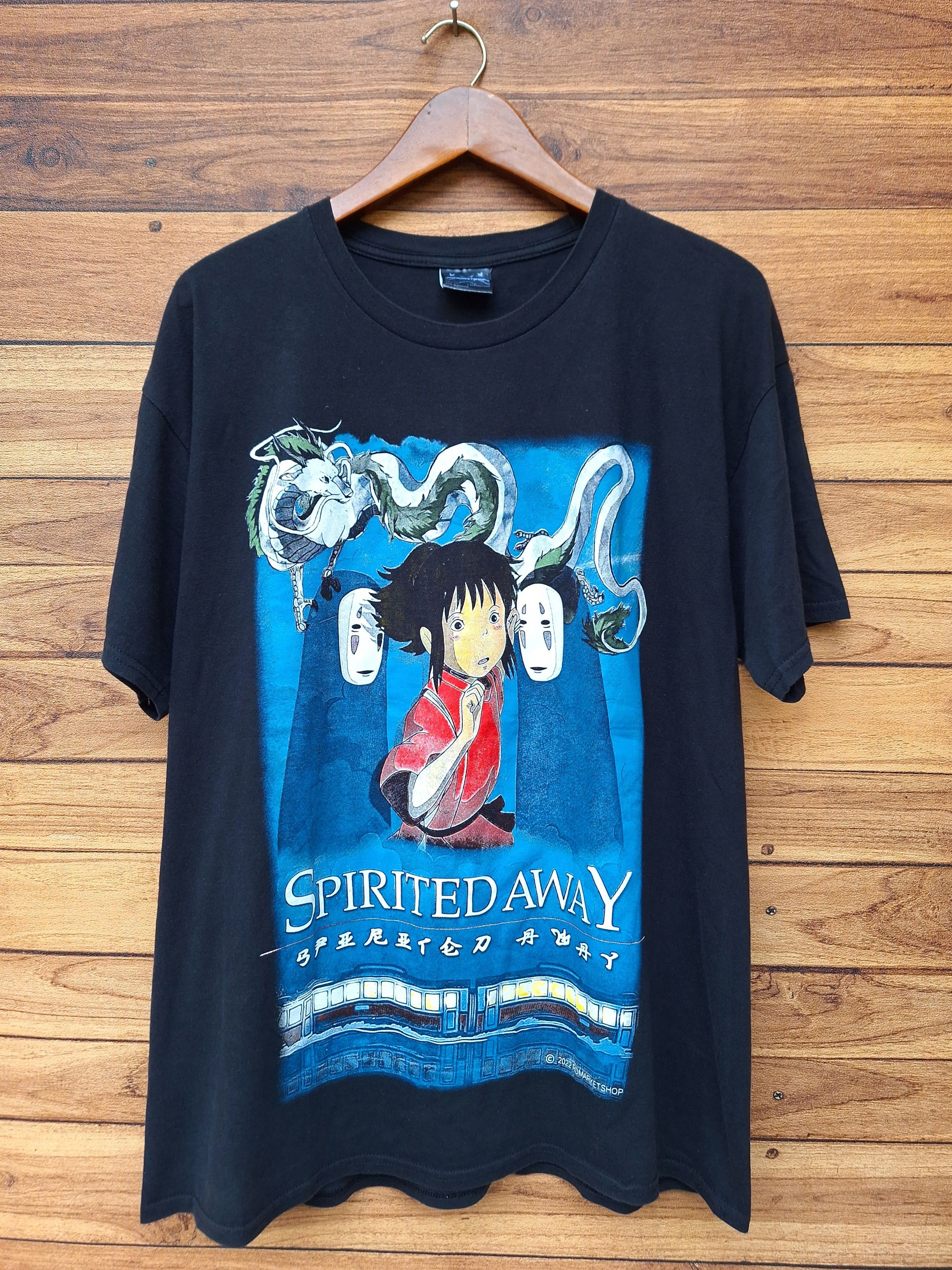 Japanese Brand Rare Spirited Away Studio Ghibli Movie Manga Anime Tee Hoodie, Sweatshirt | PodTeesHub.com