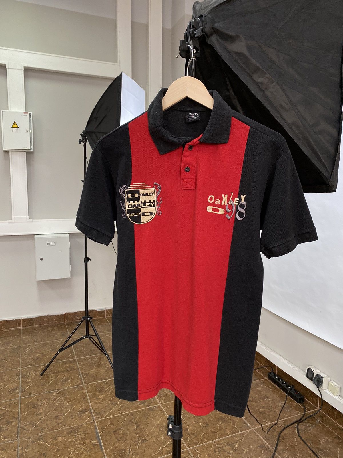 Vintage 90s Oakley Polo T Shirt Rare Retro Hype Y2k Hoodie, Sweatshirt | PodTeesHub.com