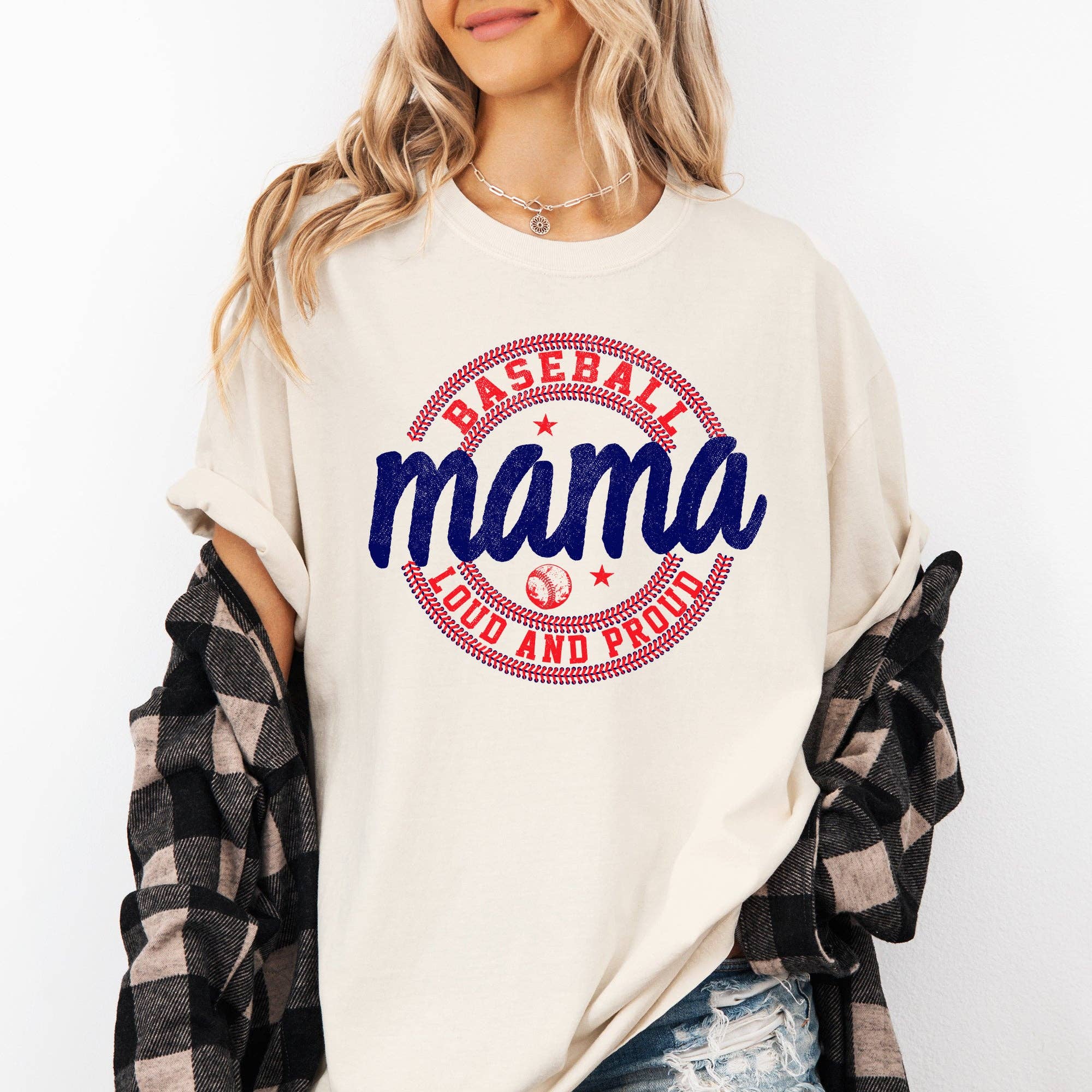 Baseball Mama, Loud and Proud, Sports, Mother's Day Tshirt Hoodie, Sweatshirt | PodTeesHub.com