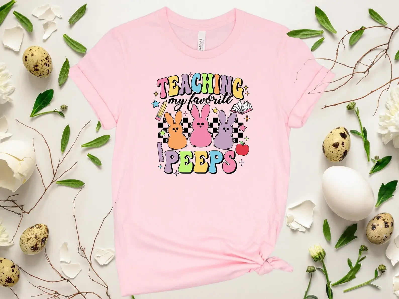 Teaching My Favorite Peeps T-Shirt Hoodie, Sweatshirt | PodTeesHub.com