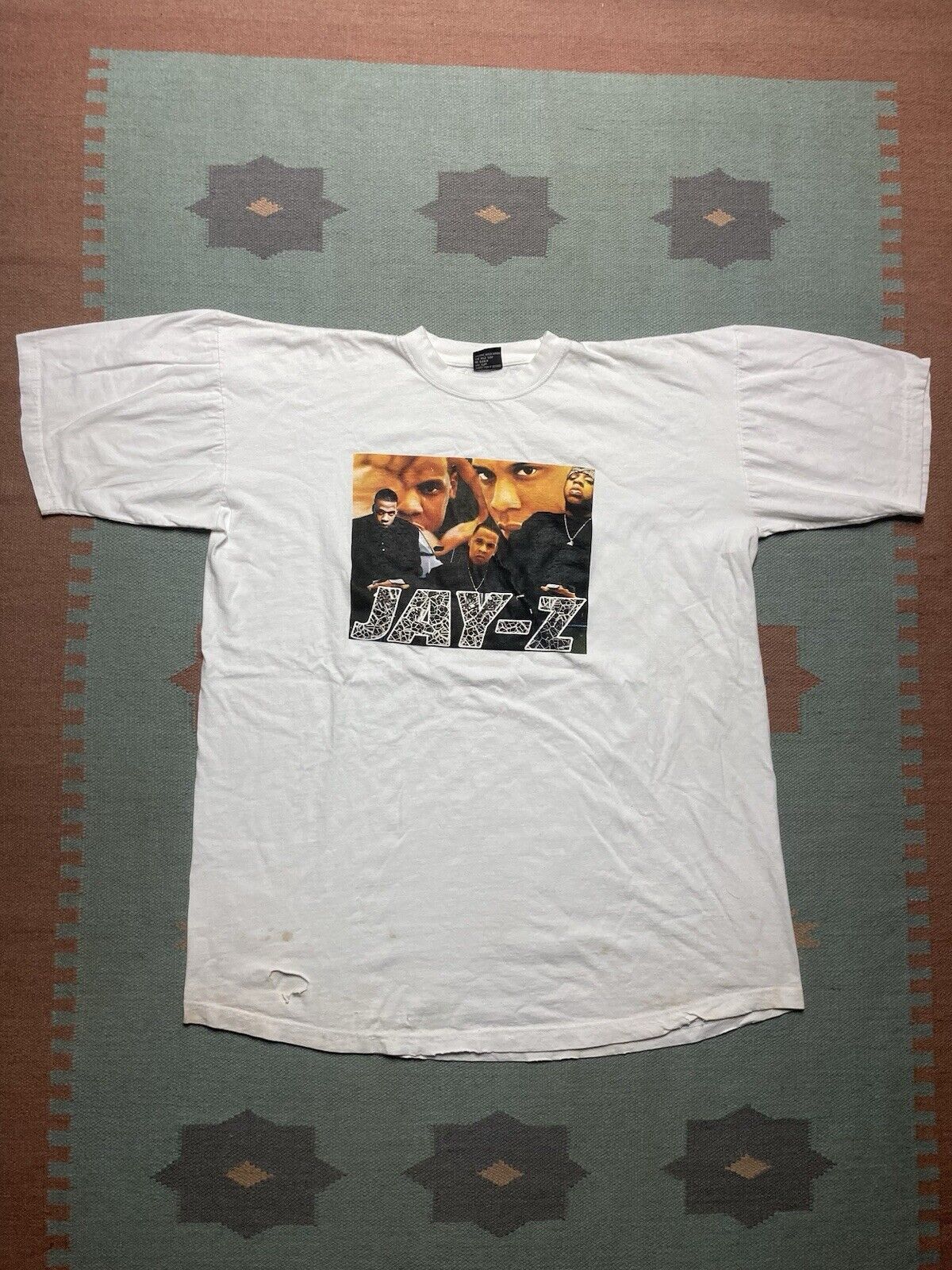 Vintage Vtg 90s T Shirt Jay Z Hip Hop Rap Tee Bodega Boot Xxl Tall Hoodie, Sweatshirt | PodTeesHub.com