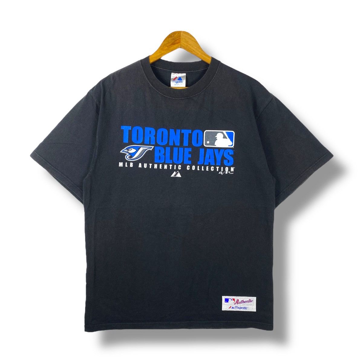 Mlb Toronto Blue Jays Mlb Authentic Collection Graphic Faded Tee Hoodie, Sweatshirt | PodTeesHub.com