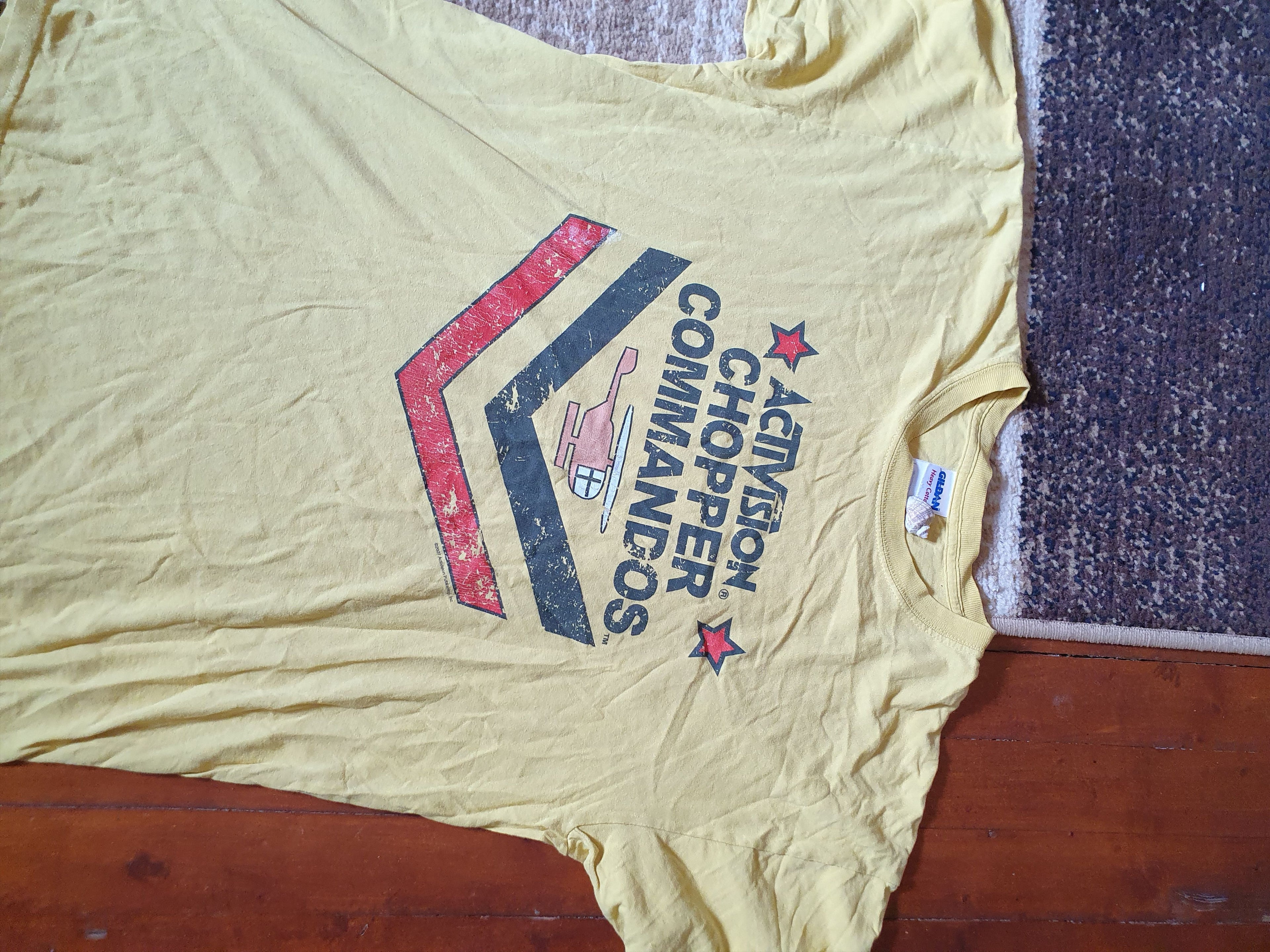 Gildan Activision Chopper Commandos 2007 Atari Video Game Tee Sz L Hoodie, Sweatshirt | PodTeesHub.com