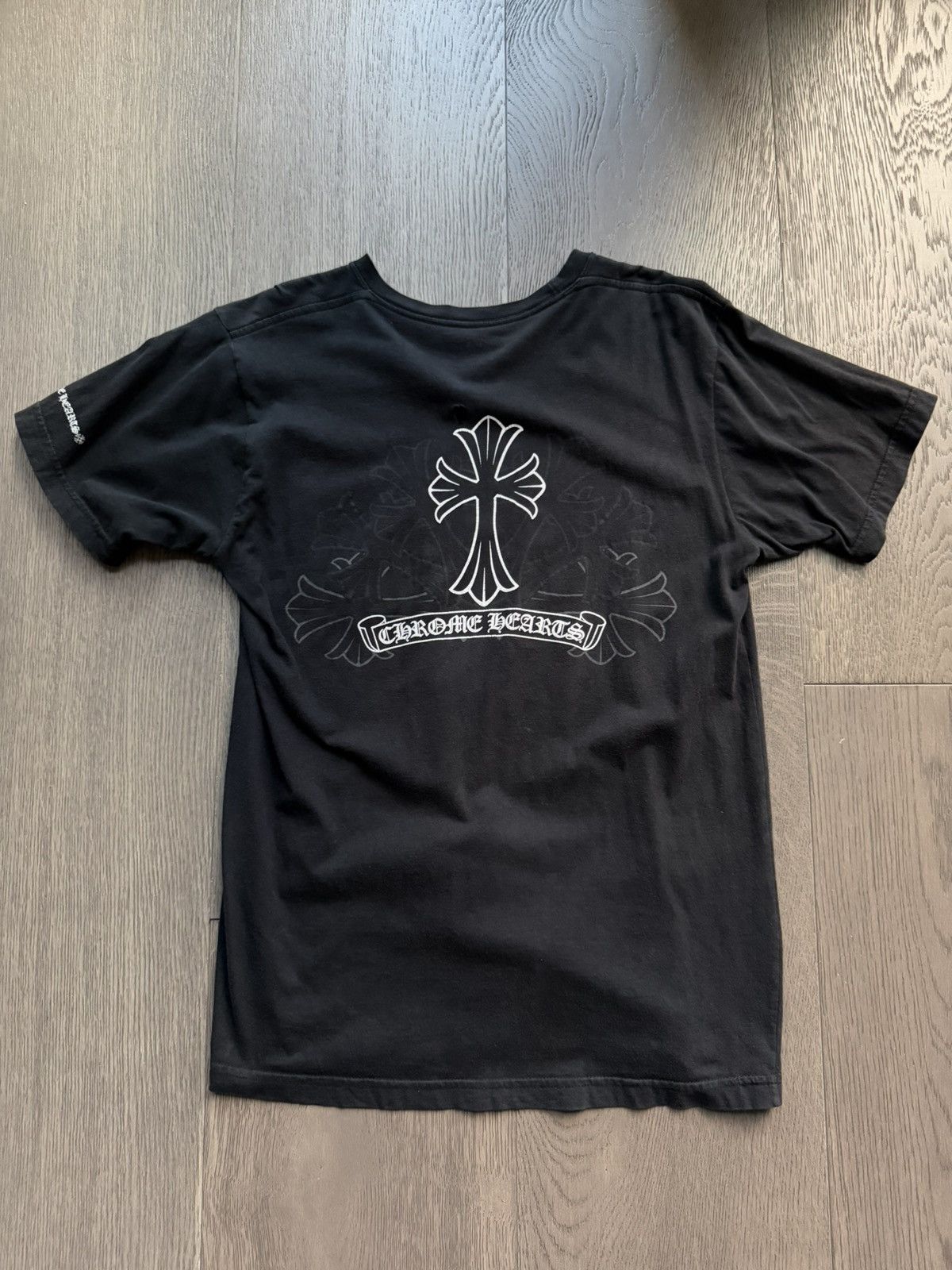 Hearts Chrome Hearts Cemetery Graveyard Faded Crosses Black T Shirt Hoodie, Sweatshirt | PodTeesHub.com