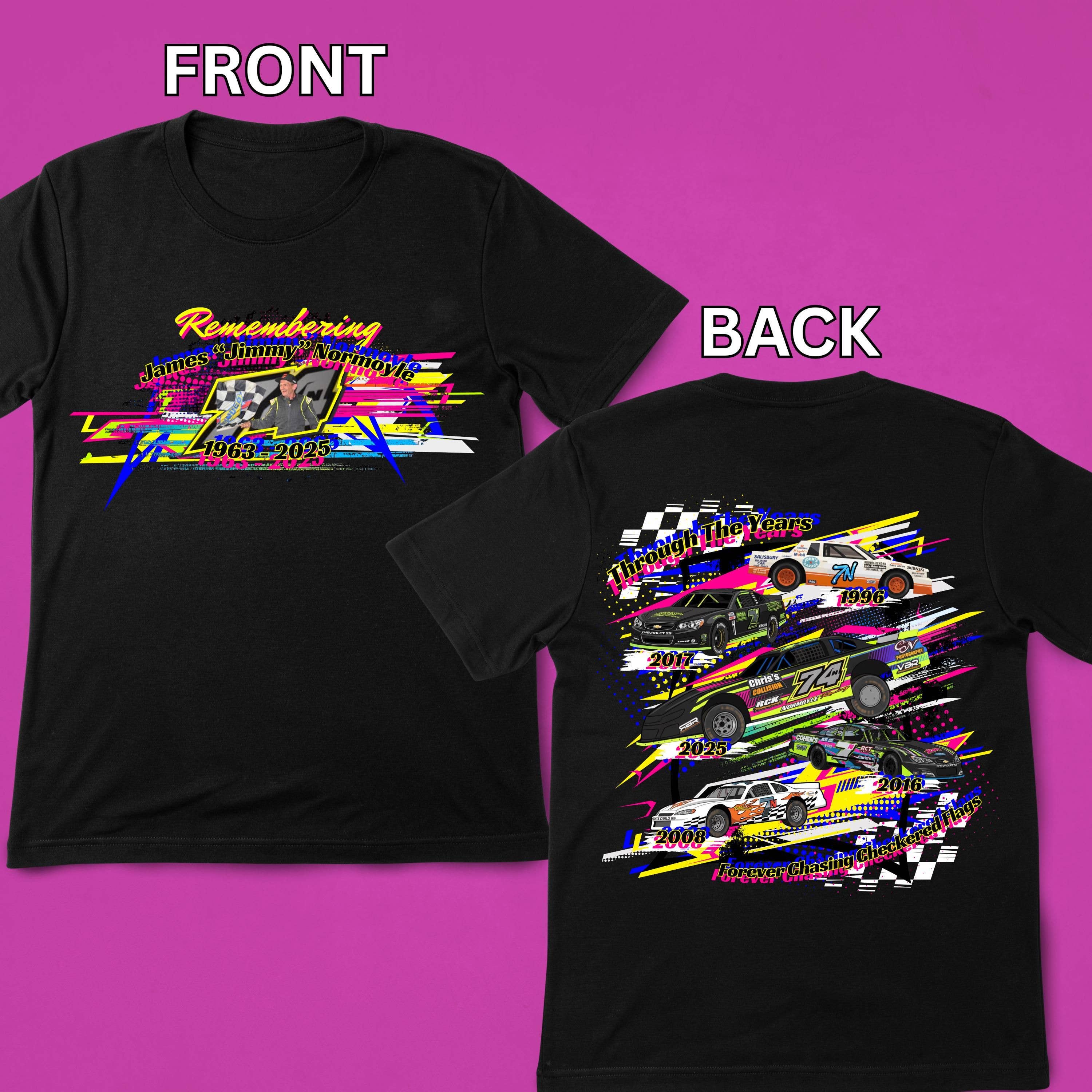 Jim Normoyle Memorial Racing T-Shirt Hoodie, Sweatshirt | PodTeesHub.com