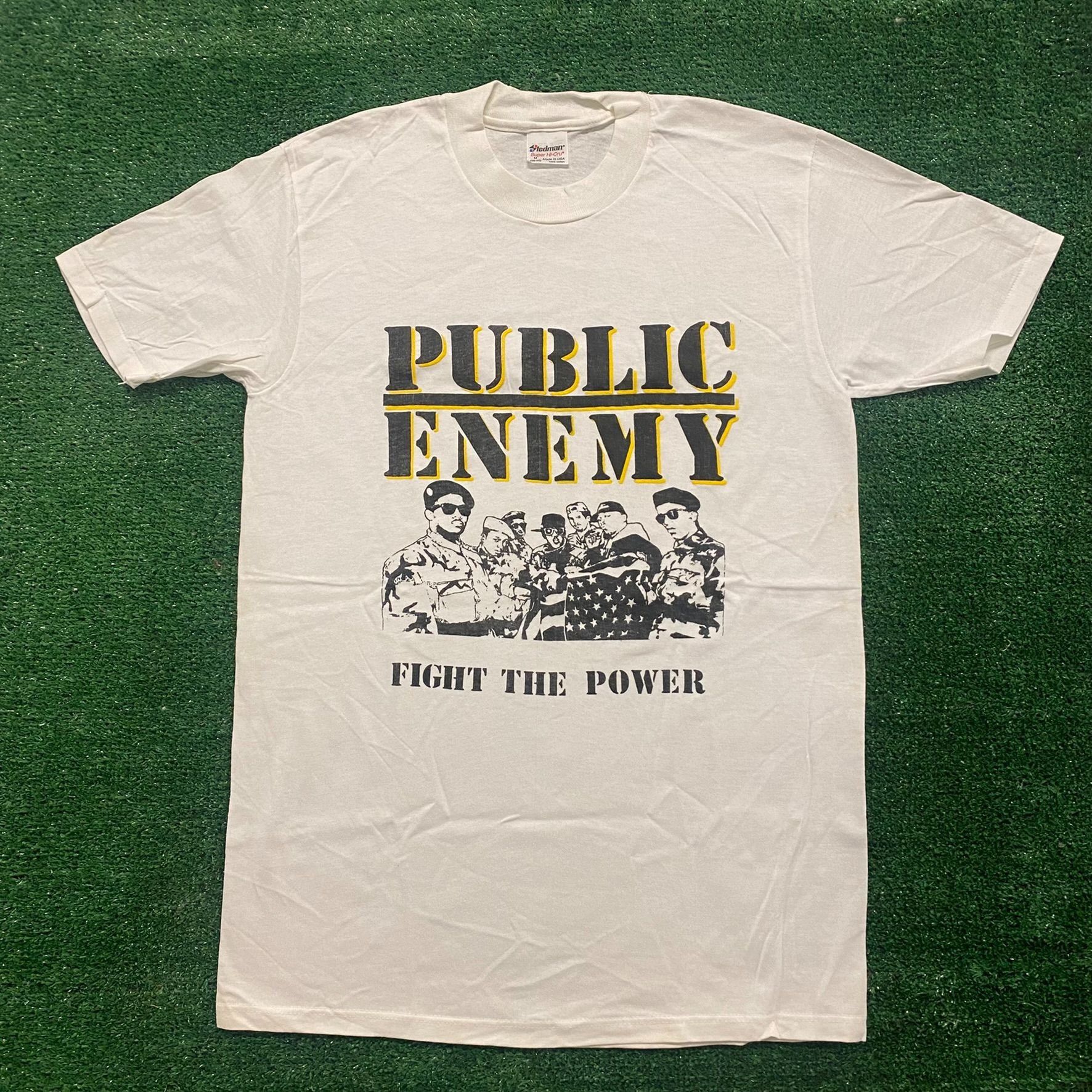 Rap Tees X Vintage Deadstock Nos Public Enemy Vintage 90s Rap Hip Hop T Shirt Hoodie, Sweatshirt | PodTeesHub.com