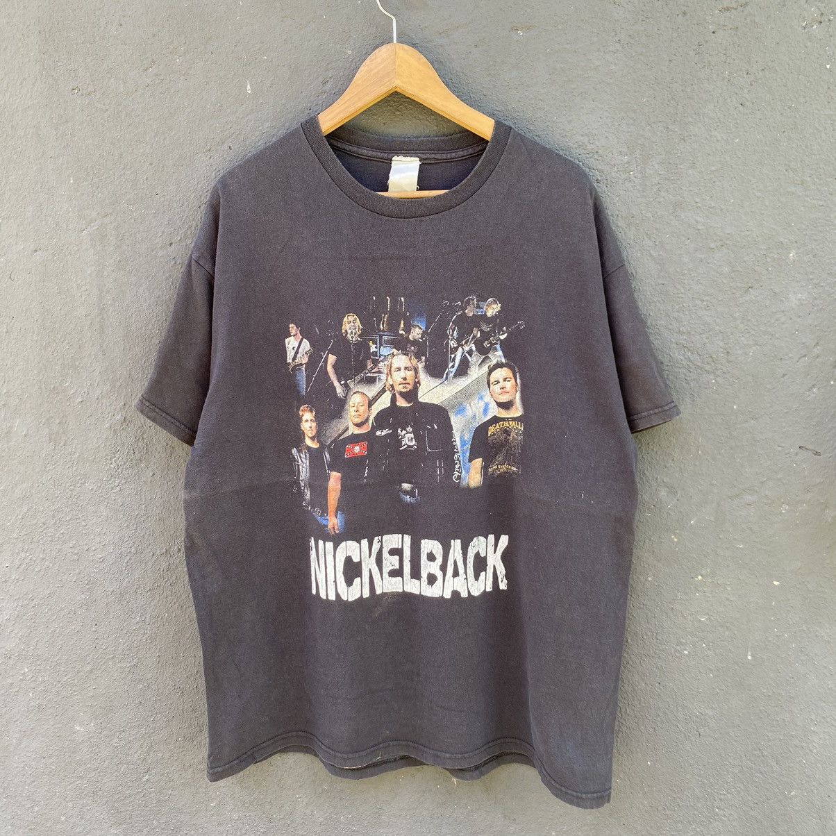 Band Tees Sick Thrashed Faded Vintage Y2k Nickelback Erd Punk Tee Hoodie, Sweatshirt | PodTeesHub.com
