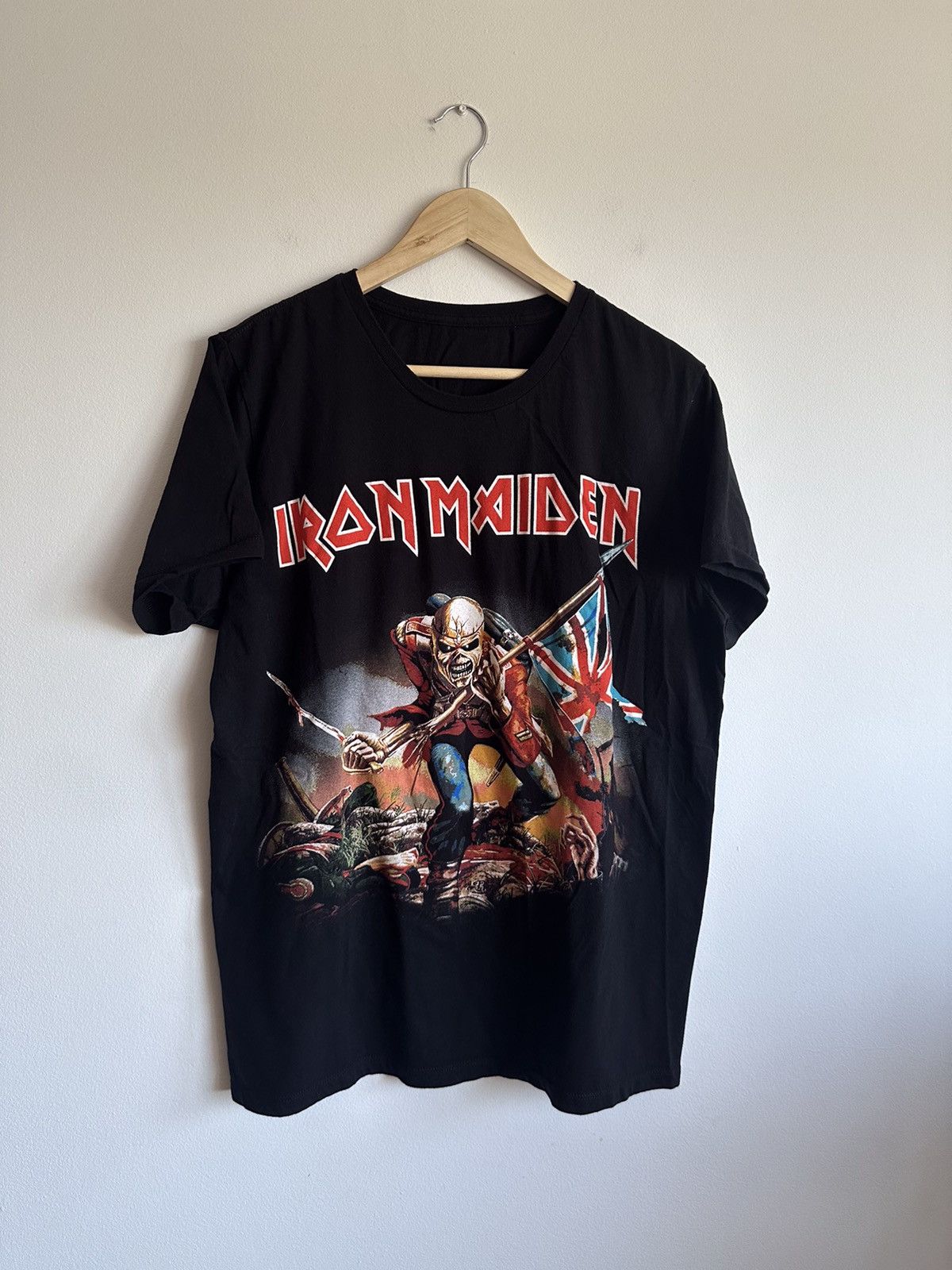 Iron Maiden X Vintage Iron Maiden Eddie Trooper T-Shirts, Hoodie, Sweatshirt