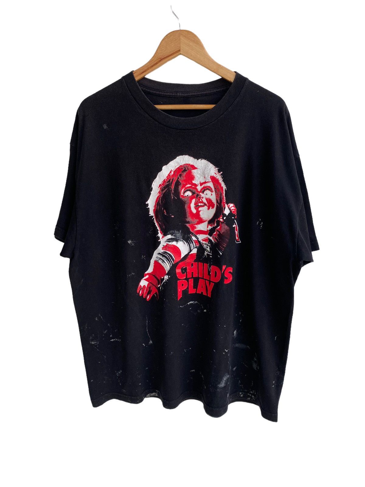 Vintage Chucky Childs Play Movie Film Promo T-Shirts, Hoodie, Sweatshirt