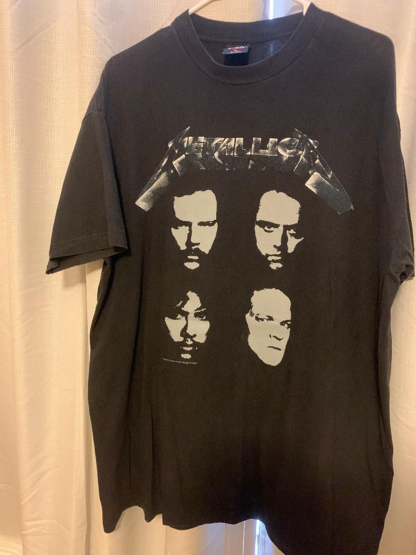 Vintage Metallica Black Album Shirt Hoodie, Sweatshirt | PodTeesHub.com