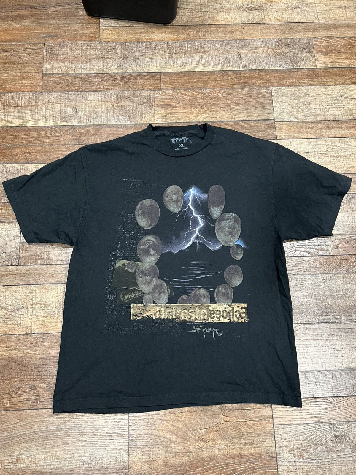 Scott Travis Scott Utopia Tour Delresto Echo Graphic Tee Size Xl Hoodie, Sweatshirt | PodTeesHub.com